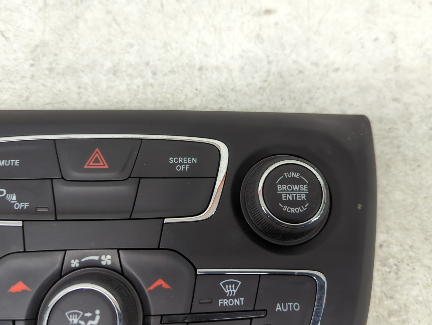 2017 Jeep Compass Climate Control Module Temperature AC/Heater Replacement P/N:P5VA59DX9AD MX237050-2350 Fits OEM Used Auto 