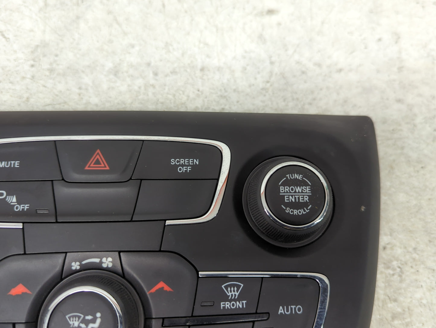 2017 Jeep Compass Climate Control Module Temperature AC/Heater Replacement P/N:P5VA59DX9AD MX237050-2350 Fits OEM Used Auto 