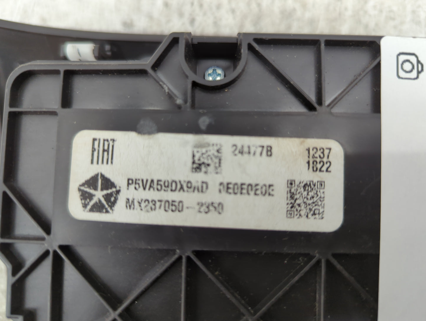 2017 Jeep Compass Climate Control Module Temperature AC/Heater Replacement P/N:P5VA59DX9AD MX237050-2350 Fits OEM Used Auto 