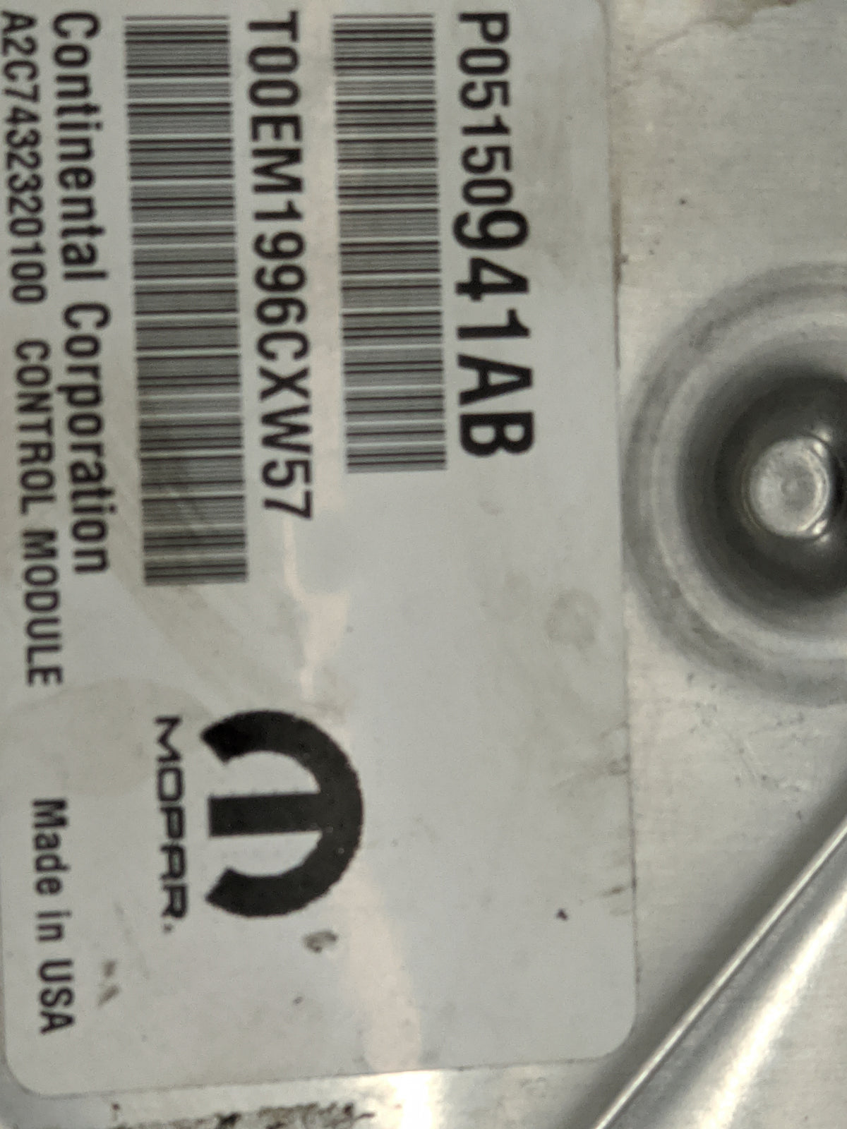 2013-2017 Jeep Compass PCM Engine Control Computer ECU ECM PCU OEM P/N:P05150941AB T00EM1996CXW57 Fits 2013 2014 2015 2016 2