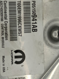 2013-2017 Jeep Compass PCM Engine Control Computer ECU ECM PCU OEM P/N:P05150941AB T00EM1996CXW57 Fits OEM Used Auto Parts -