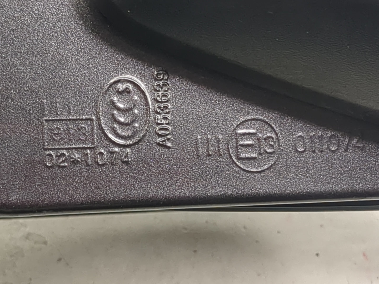 2017 Jeep Compass Passenger Side View Mirror - Right Door Mirror OEM Used - Oemusedautoparts1.com