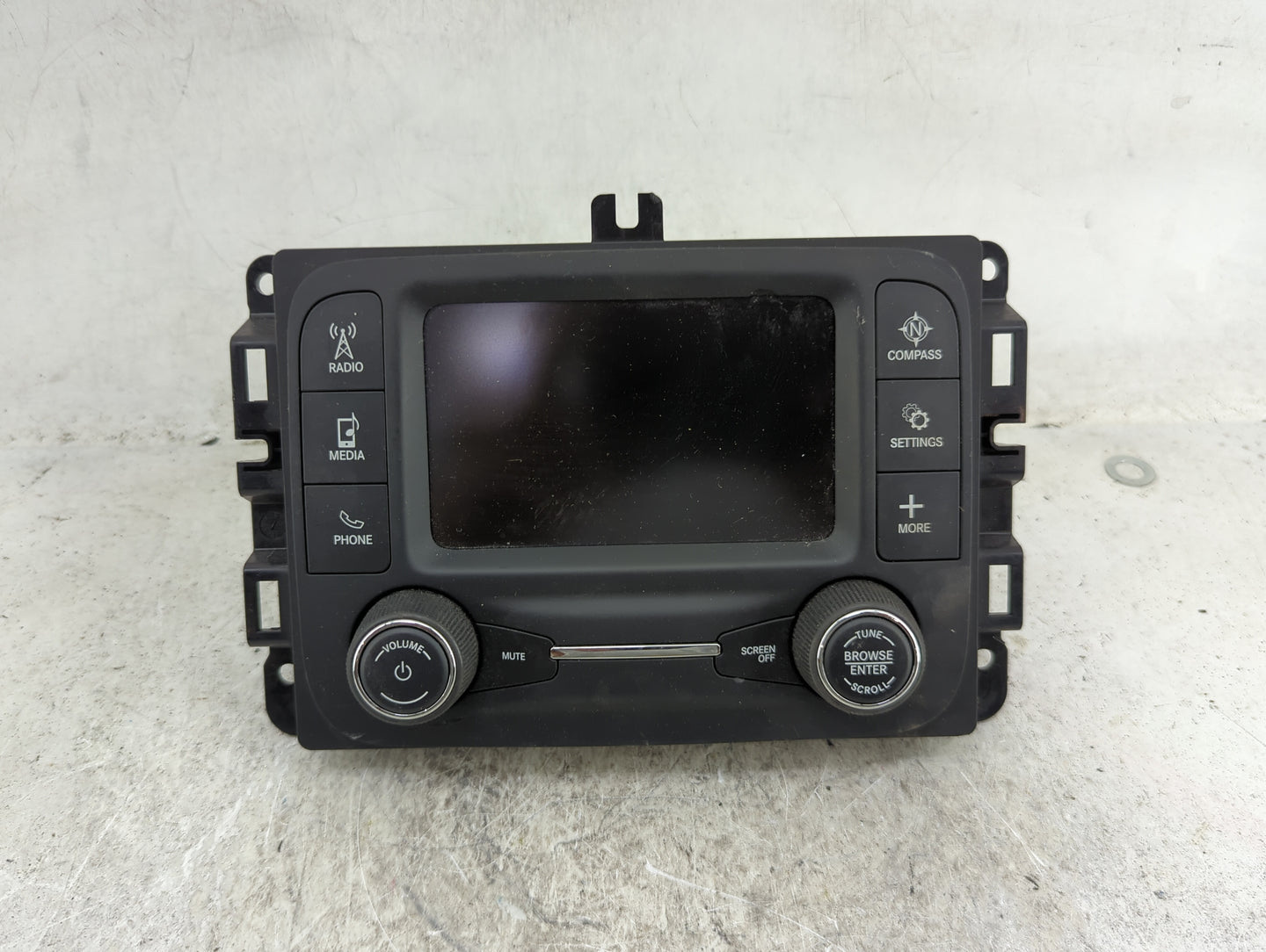 2017 Jeep Compass Radio AM FM Cd Player Receiver Replacement P/N:P68292817AH VP2RFP, A2C7583850300, TVPQN0877H01D1, Y7OVP2RF