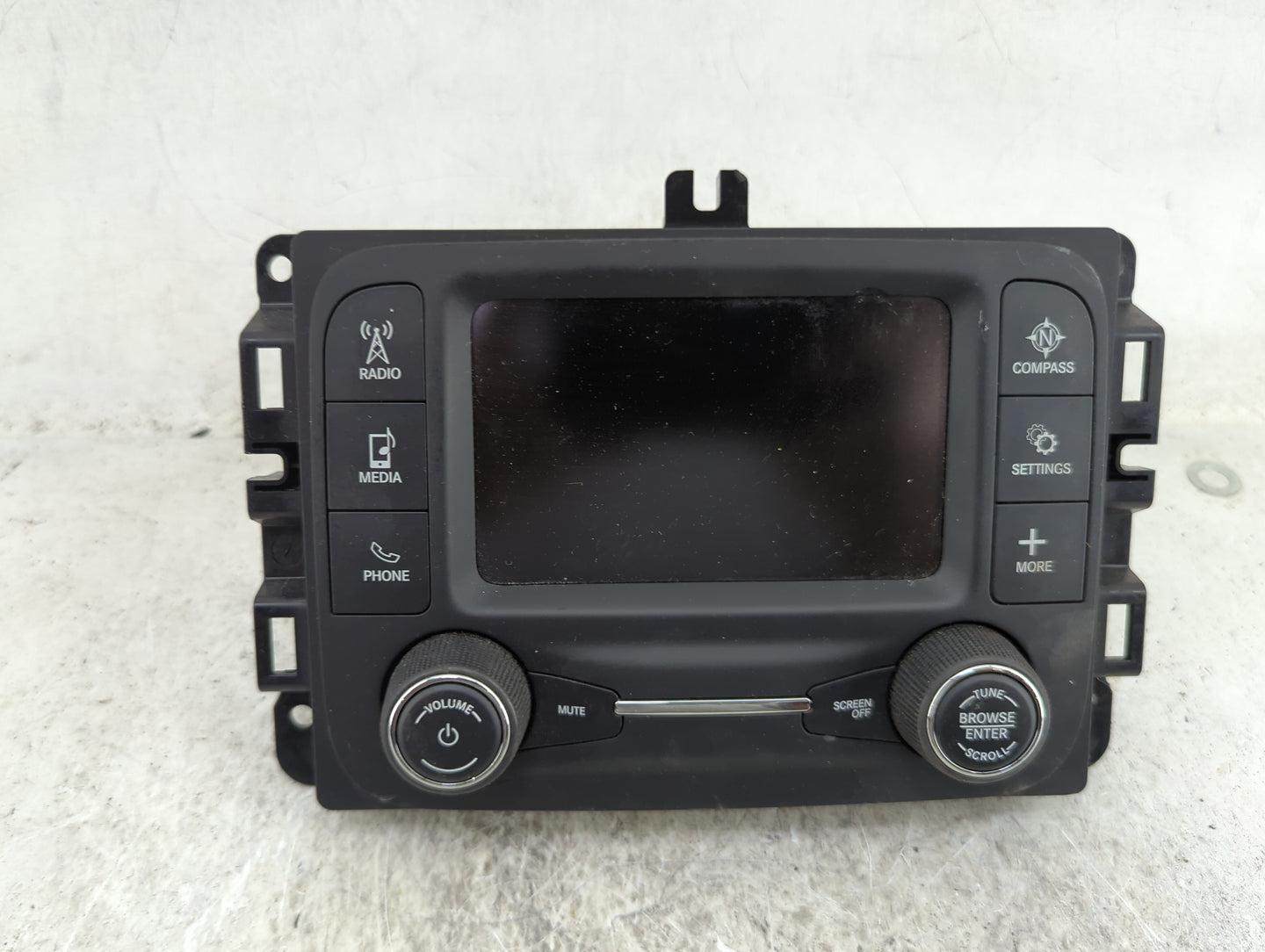 2017 Jeep Compass Radio AM FM Cd Player Receiver Replacement P/N:P68292817AH VP2RFP, A2C7583850300, TVPQN0877H01D1, Y7OVP2RF
