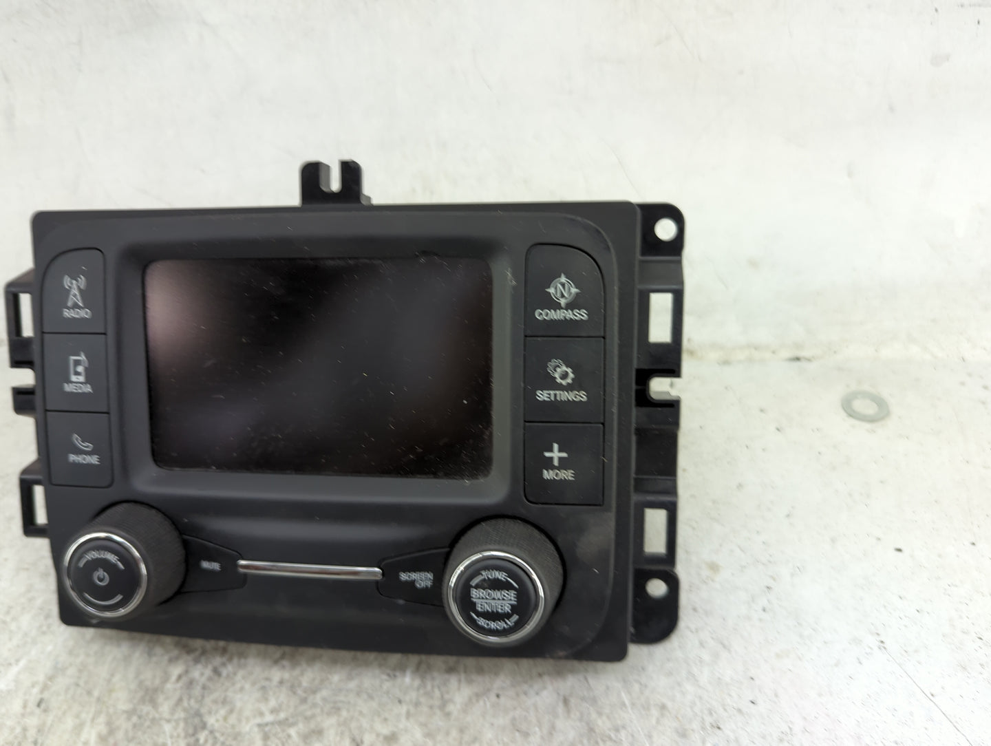 2017 Jeep Compass Radio AM FM Cd Player Receiver Replacement P/N:P68292817AH VP2RFP, A2C7583850300, TVPQN0877H01D1, Y7OVP2RF