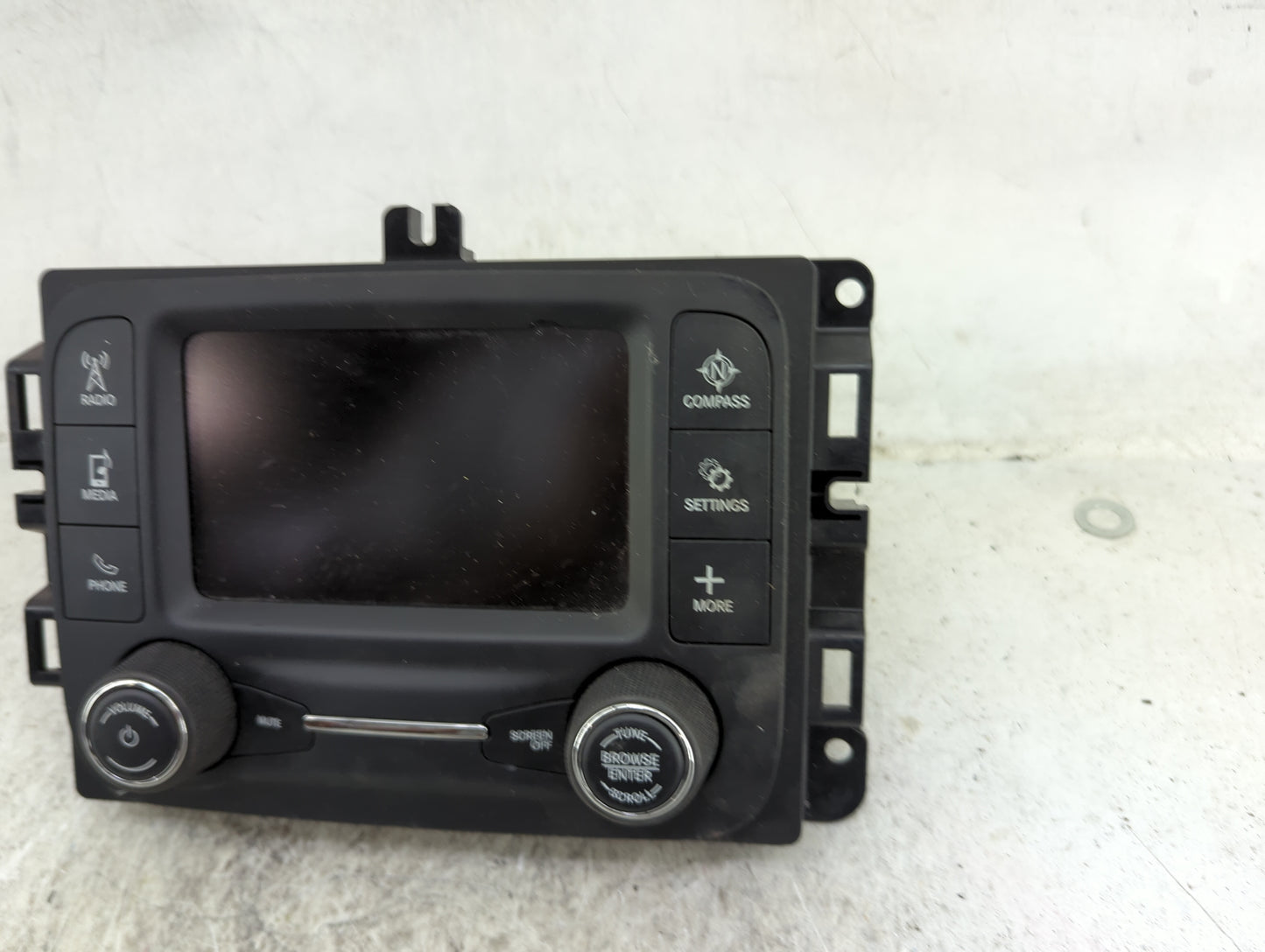 2017 Jeep Compass Radio AM FM Cd Player Receiver Replacement P/N:P68292817AH VP2RFP, A2C7583850300, TVPQN0877H01D1, Y7OVP2RF