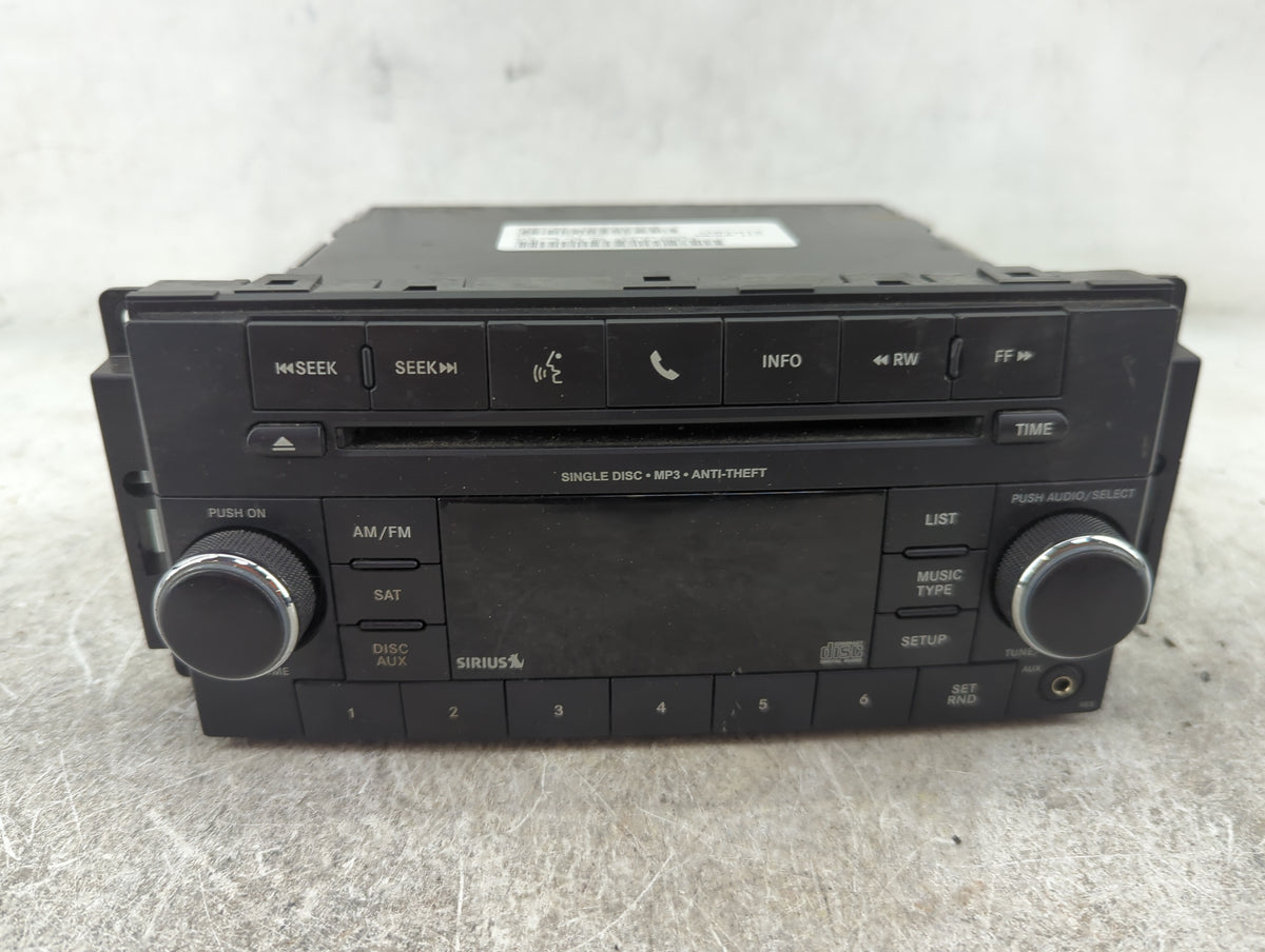 2017 Jeep Compass Radio AM FM Cd Player Receiver Replacement P/N:P05091197AE 05091197AE Fits Fits 2012 2013 2014 2015 2016 O