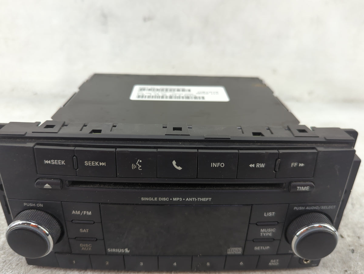 2017 Jeep Compass Radio AM FM Cd Player Receiver Replacement P/N:P05091197AE 05091197AE Fits Fits 2012 2013 2014 2015 2016 O