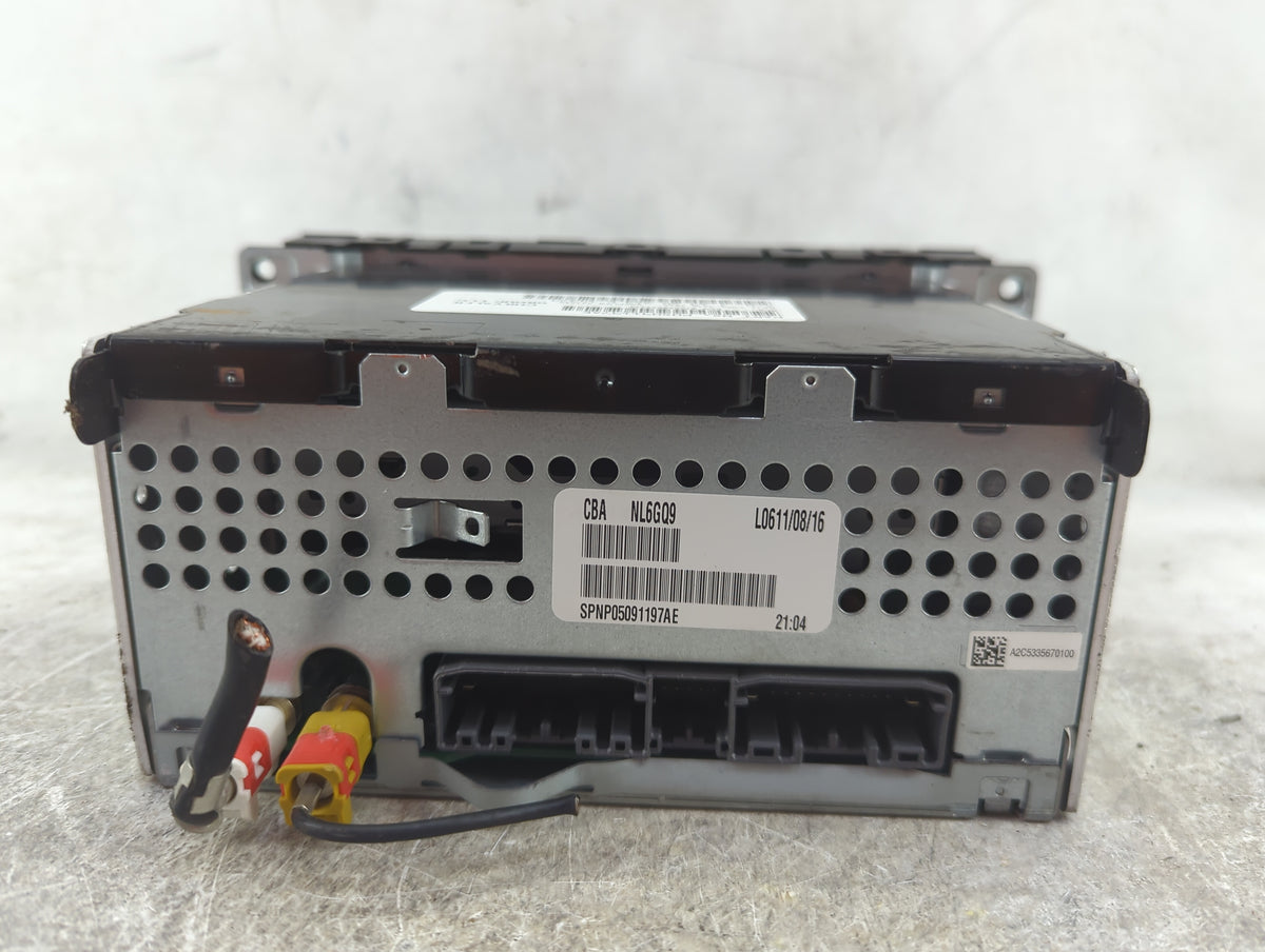 2017 Jeep Compass Radio AM FM Cd Player Receiver Replacement P/N:P05091197AE 05091197AE Fits Fits 2012 2013 2014 2015 2016 O