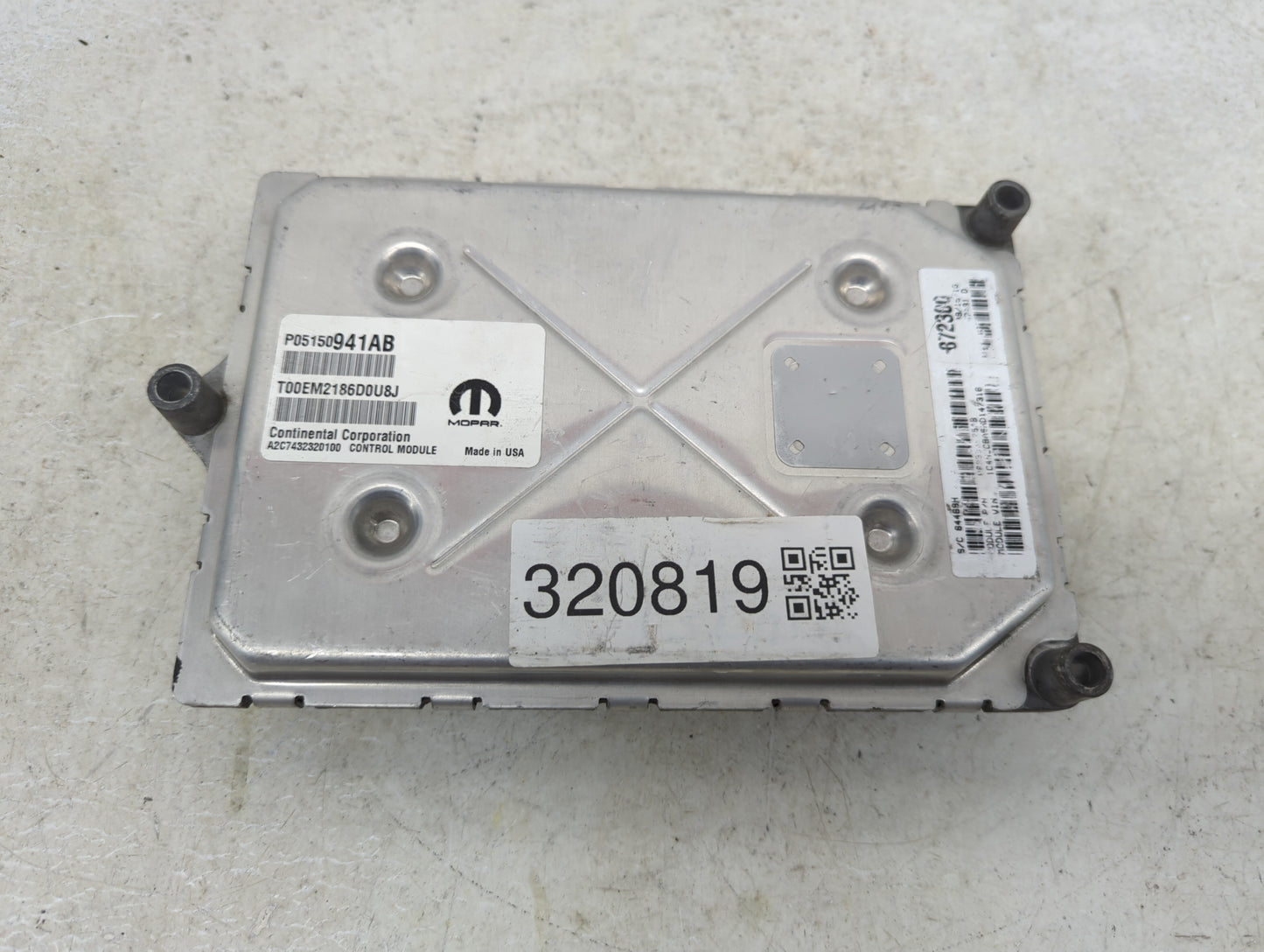 2017 Jeep Compass PCM Engine Control Computer ECU ECM PCU OEM P/N:P05150941AB Fits Fits 2015 2016 OEM Used Auto Parts - Oemu