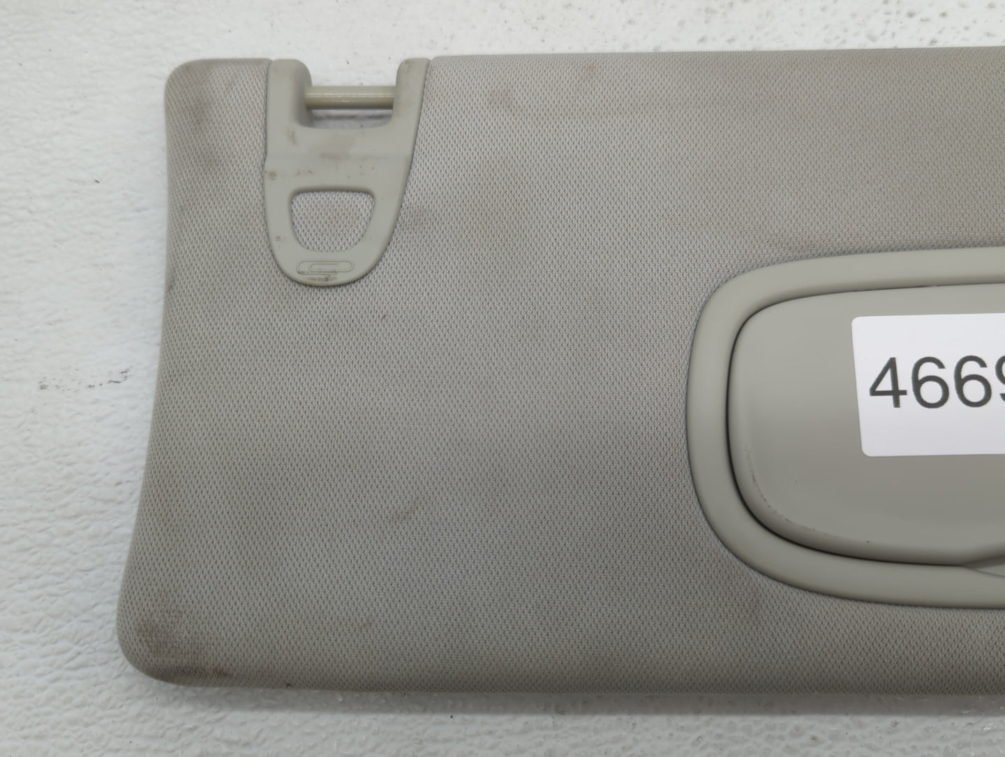 2017 Jeep Compass Sun Visor Shade Replacement Passenger Right Mirror Fits OEM Used Auto Parts - Oemusedautoparts1.com