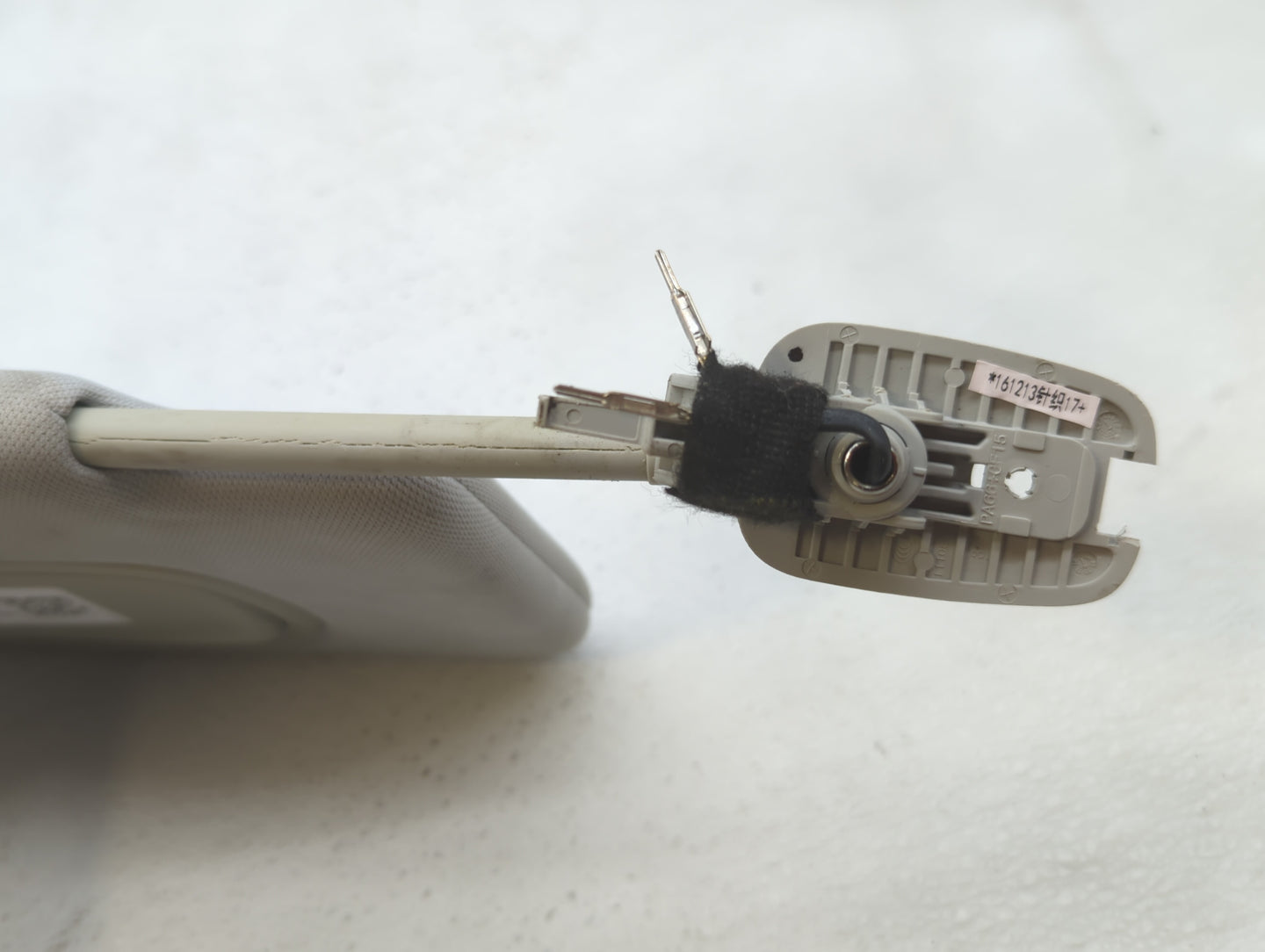 2017 Jeep Compass Sun Visor Shade Replacement Passenger Right Mirror Fits OEM Used Auto Parts - Oemusedautoparts1.com