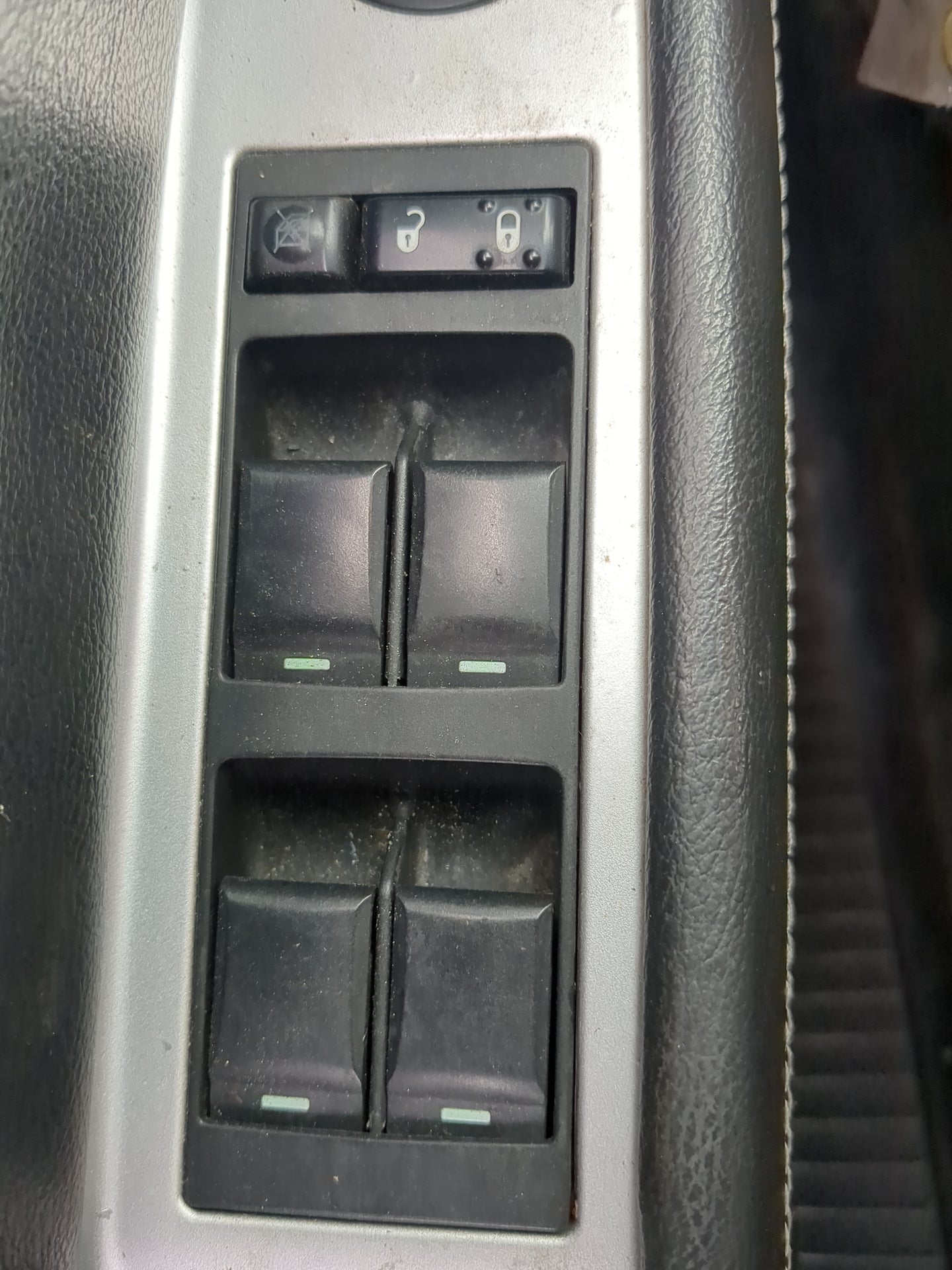 2017 Jeep Compass Master Power Window Switch Replacement Driver Side Left Fits OEM Used Auto Parts - Oemusedautoparts1.com