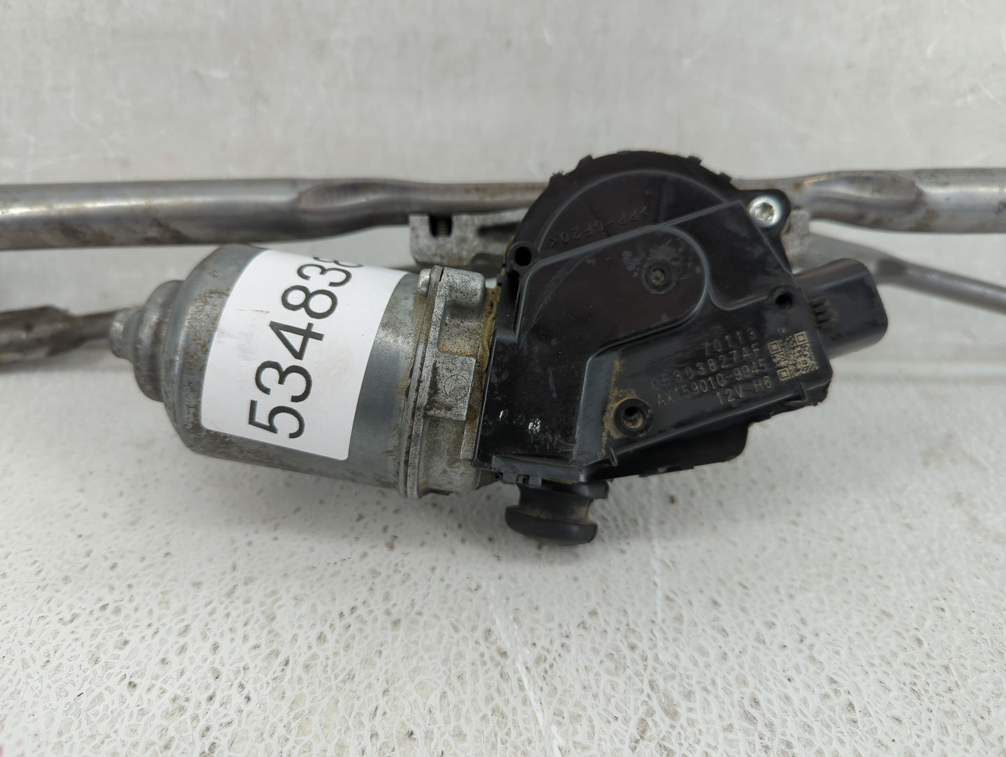2017 Jeep Compass Front Windshield Wiper Motor P/N:05303827AF Fits OEM Used Auto Parts - Oemusedautoparts1.com