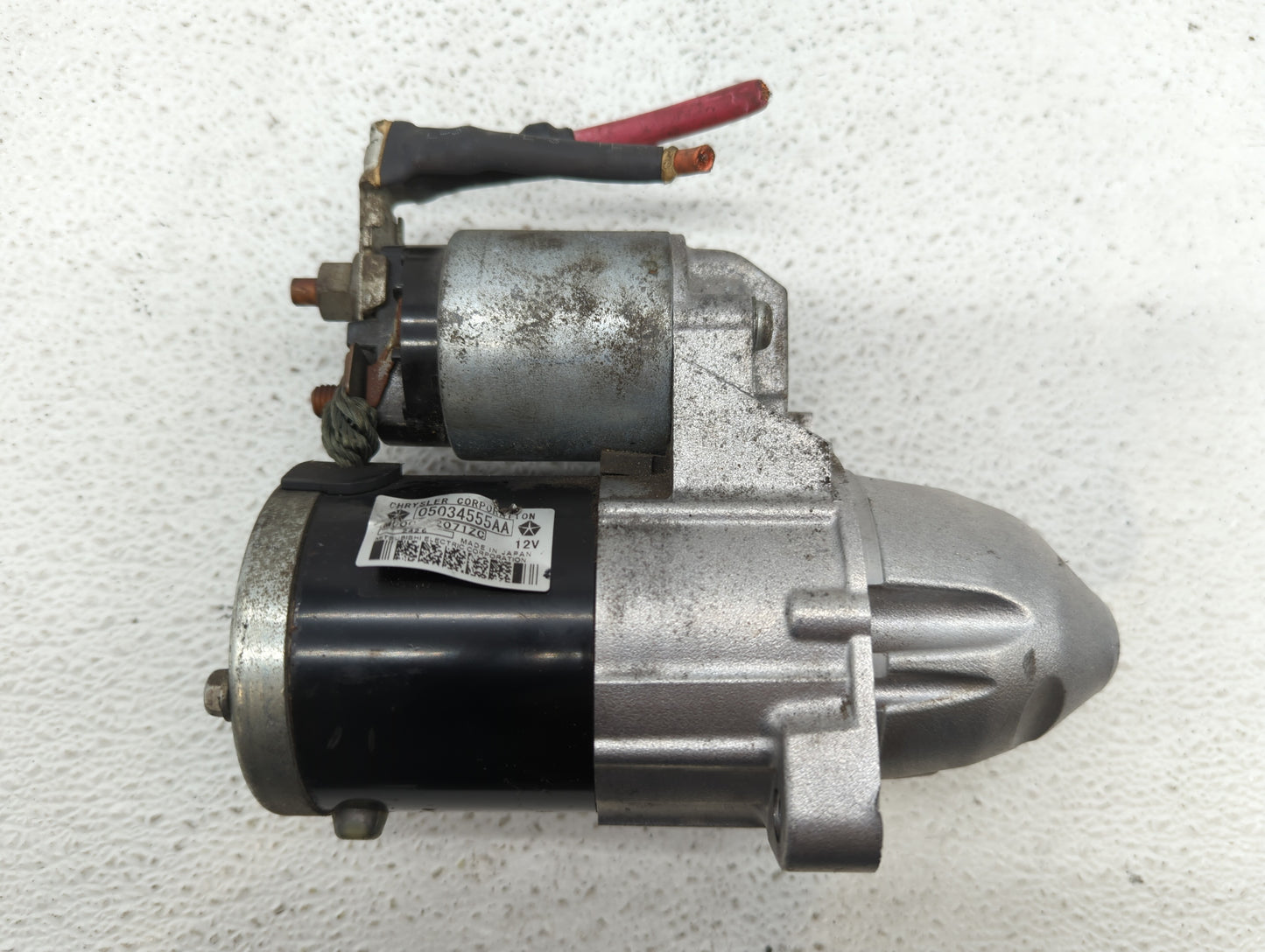 2017 Jeep Compass Car Starter Motor Solenoid OEM P/N:M000T32071ZC 05034555AA Fits OEM Used Auto Parts - Oemusedautoparts1.co