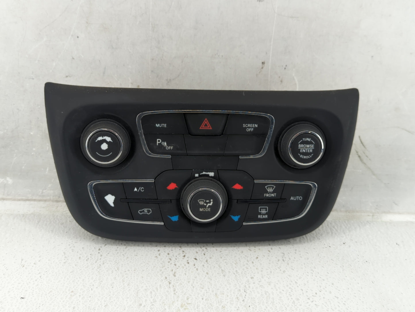 2017 Jeep Compass Climate Control Module Temperature AC/Heater Replacement P/N:MX237050-2350 Fits OEM Used Auto Parts - Oemu