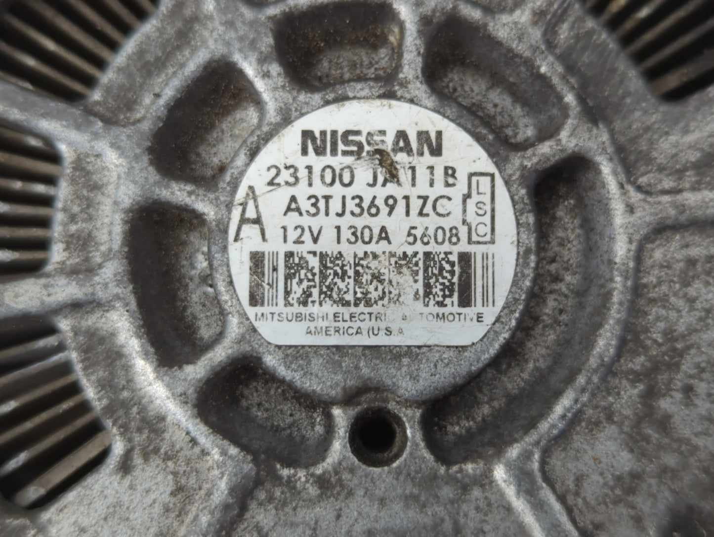 2017-2022 Jeep Compass Alternator Replacement Generator Charging Assembly Engine OEM P/N:23100 JA11B Fits OEM Used Auto Part