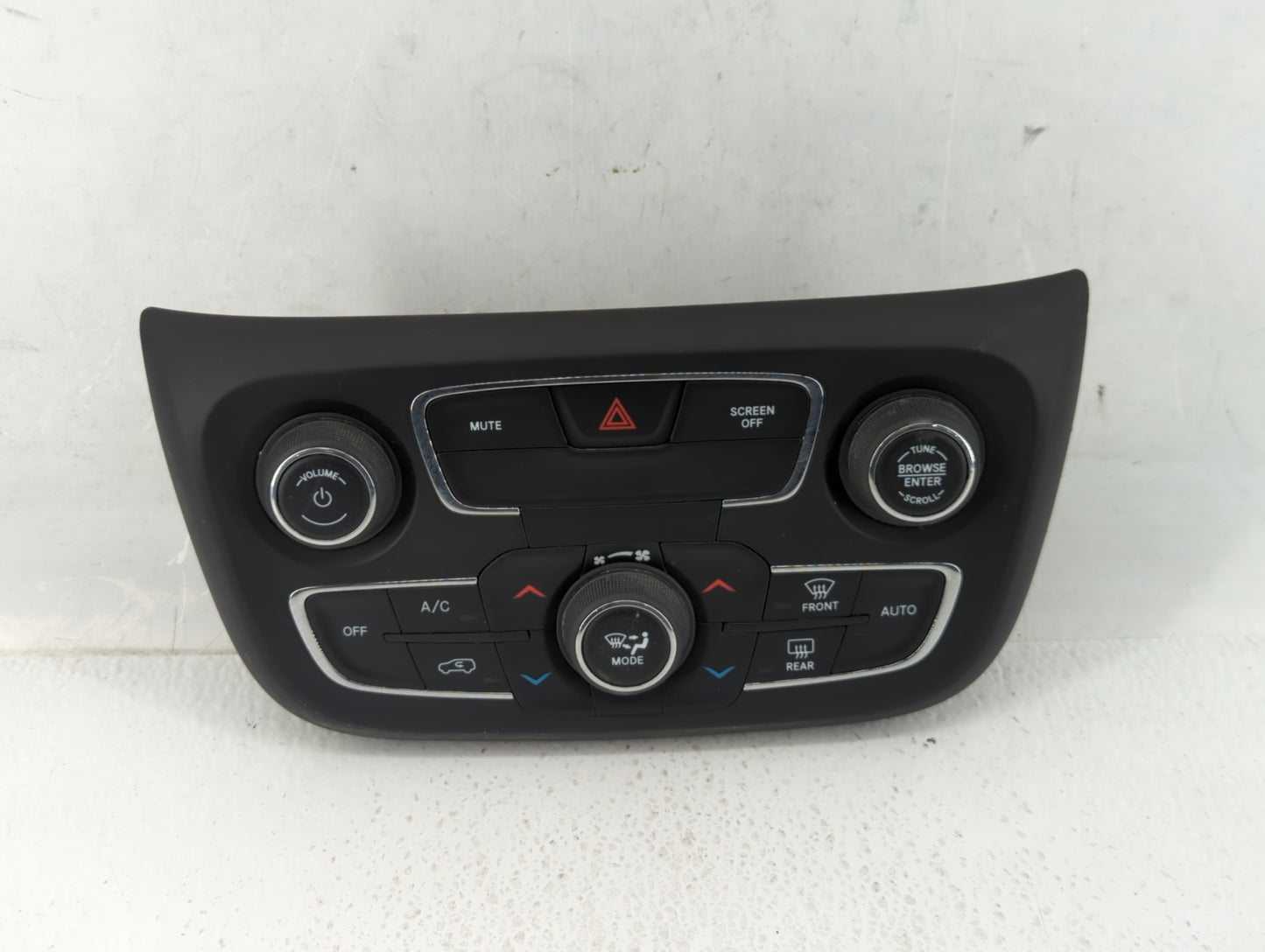 2017 Jeep Compass Climate Control Module Temperature AC/Heater Replacement P/N:MX237050-2340 Fits OEM Used Auto Parts - Oemu