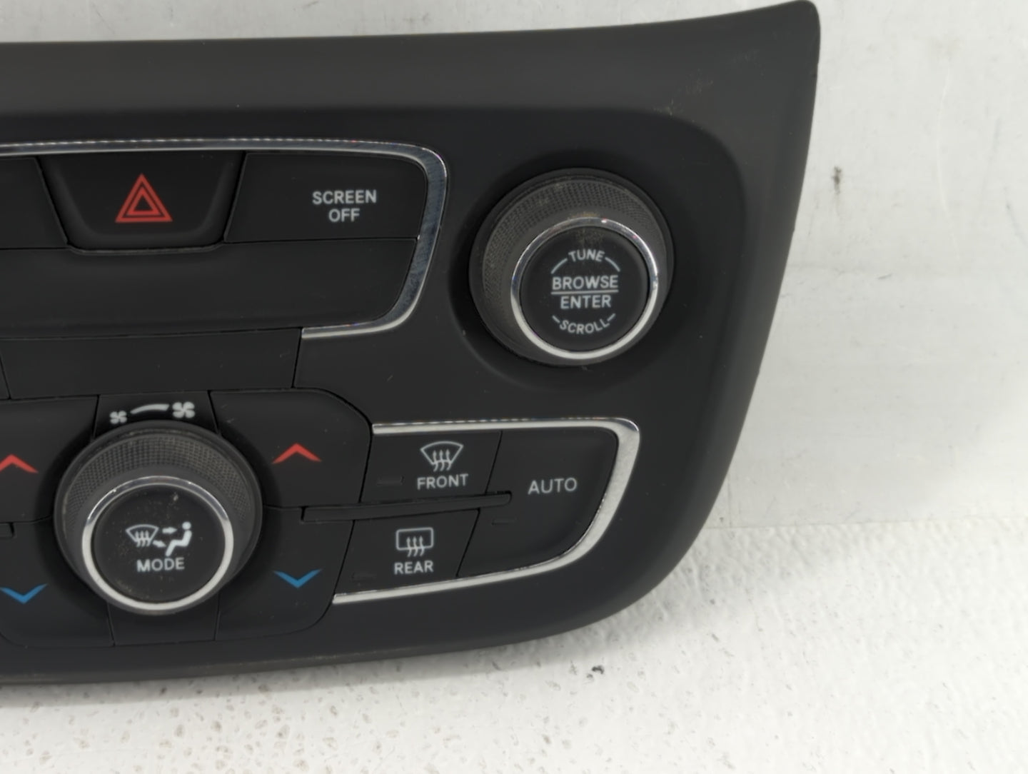 2017 Jeep Compass Climate Control Module Temperature AC/Heater Replacement P/N:MX237050-2340 Fits OEM Used Auto Parts - Oemu