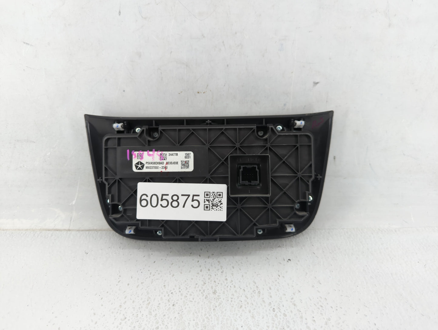 2017 Jeep Compass Climate Control Module Temperature AC/Heater Replacement P/N:MX237050-2340 Fits OEM Used Auto Parts - Oemu
