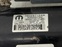 2017 Jeep Compass Car Starter Motor Solenoid OEM P/N:50050732 56029712AB Fits OEM Used Auto Parts - Oemusedautoparts1.com