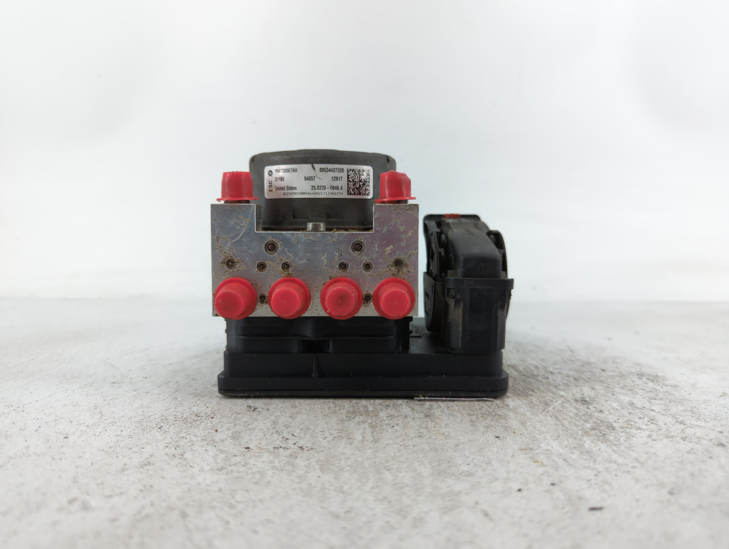 2017 Jeep Compass ABS Pump Control Module Replacement P/N:00534437320 P04726567AH Fits OEM Used Auto Parts - Oemusedautopart