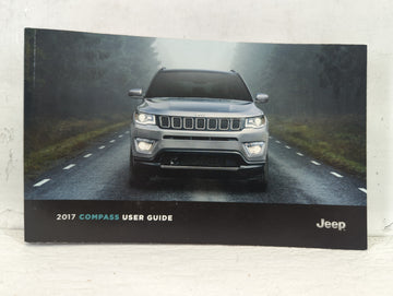 2017 Jeep Compass Owners Manual Book Guide P/N:17MP49-926-AA OEM Used Auto Parts - Oemusedautoparts1.com
