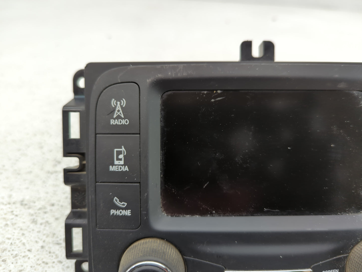 2017 Jeep Compass Radio AM FM Cd Player Receiver Replacement P/N:P68292816AI Fits Fits 2013 2014 2015 2016 OEM Used Auto Par