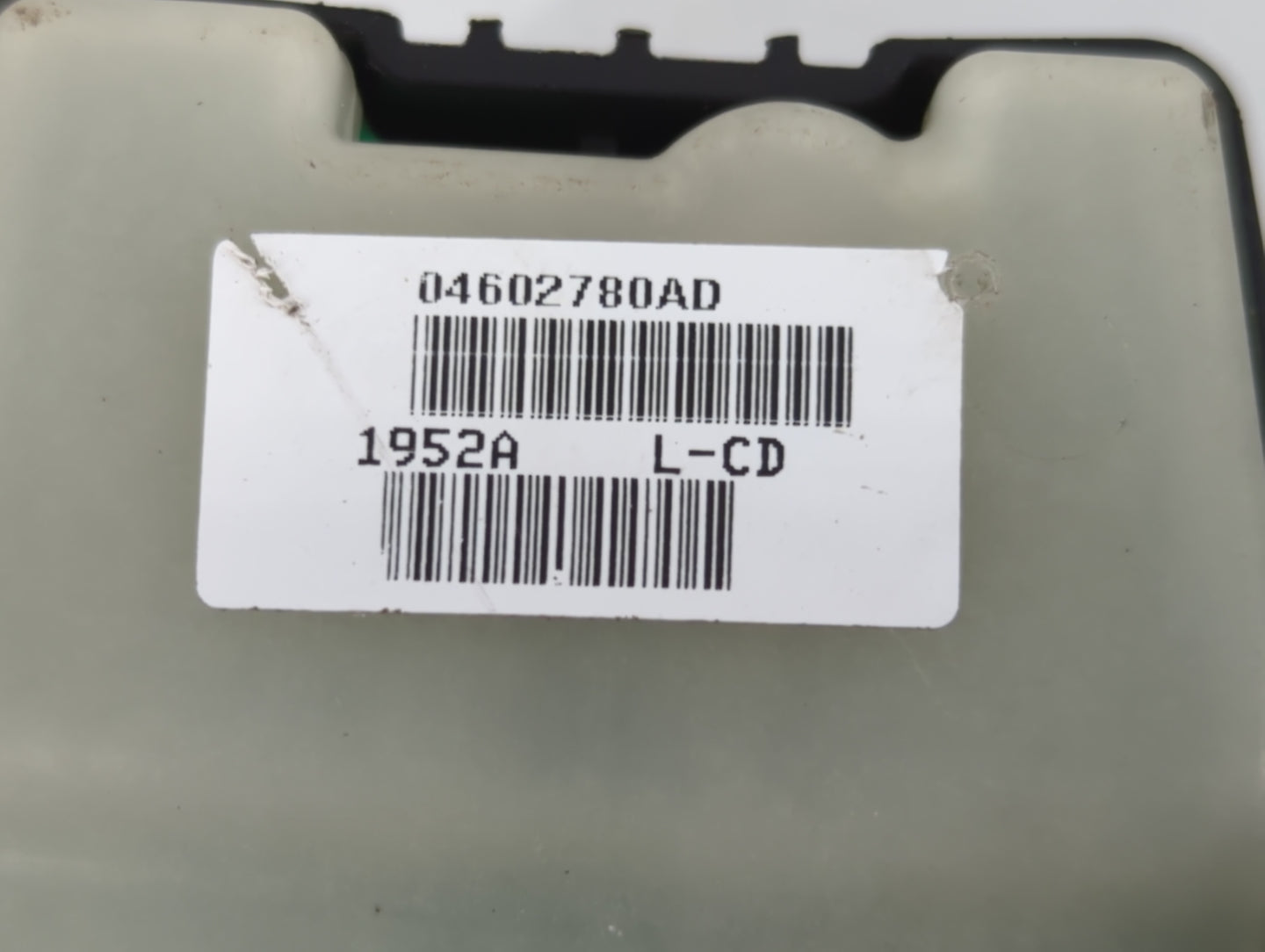 2017 Jeep Compass Master Power Window Switch Replacement Driver Side Left P/N:1952A 04602780AD Fits OEM Used Auto Parts - Oe