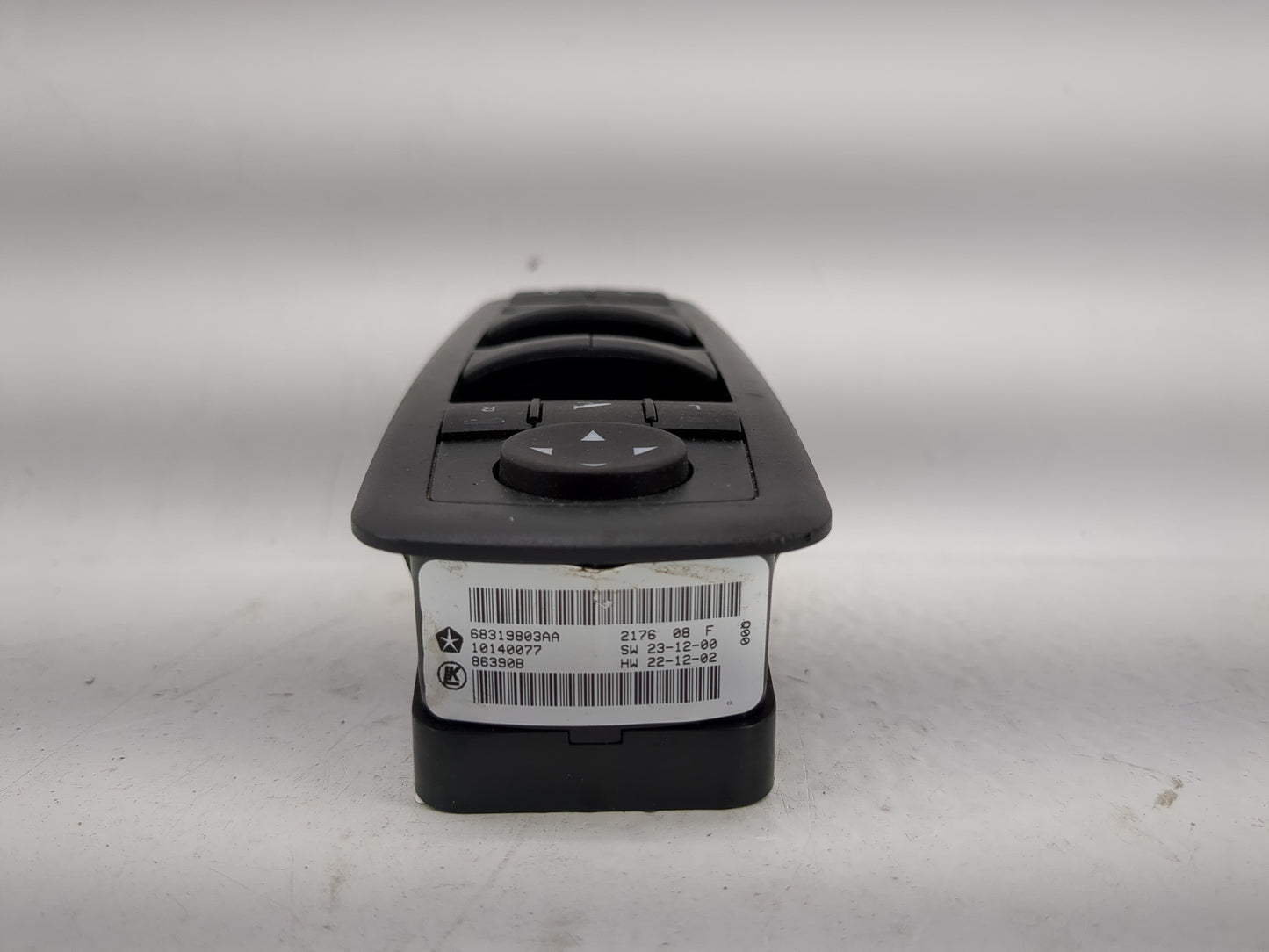 2016-2022 Jeep Grand Cherokee Master Power Window Switch Replacement Driver Side Left P/N:10140077 Fits OEM Used Auto Parts 