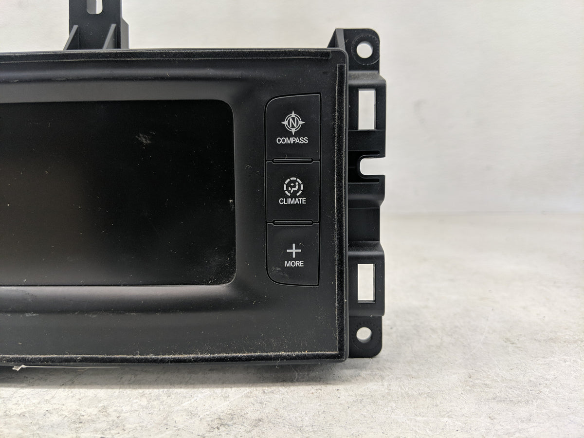 2017 Jeep Grand Cherokee Information Radio Display Screen - Oemusedautoparts1.com