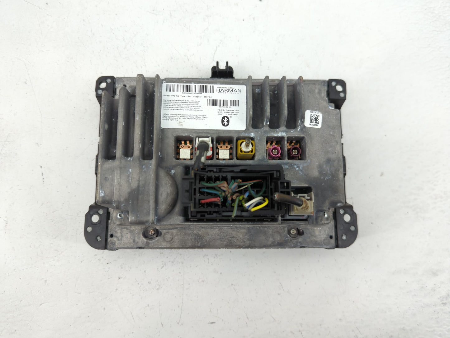 2017 Jeep Grand Cherokee Radio AM FM Cd Player Receiver Replacement Fits OEM Used Auto Parts - Oemusedautoparts1.com