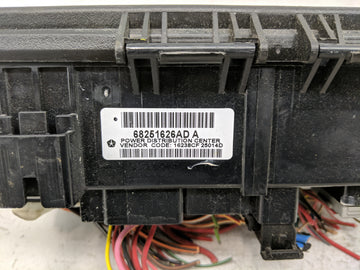2017 Jeep Grand Cherokee Fusebox Fuse Box Panel Relay Module P/N:68251626AD A Fits OEM Used Auto Parts