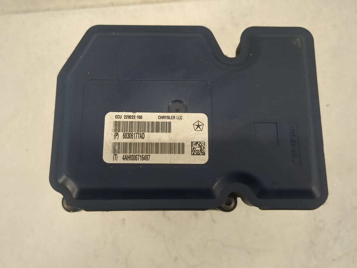 2016-2017 Jeep Grand Cherokee Anti-Lock Brake ABS Pump Module Actuator OEM P/N:68306177AD Fits Fits 2016 2017 OEM Used Auto 