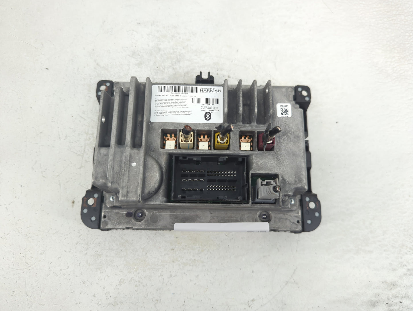 2017 Jeep Grand Cherokee Radio AM FM Cd Player Receiver Replacement P/N:68270661AE Fits OEM Used Auto Parts - Oemusedautopar