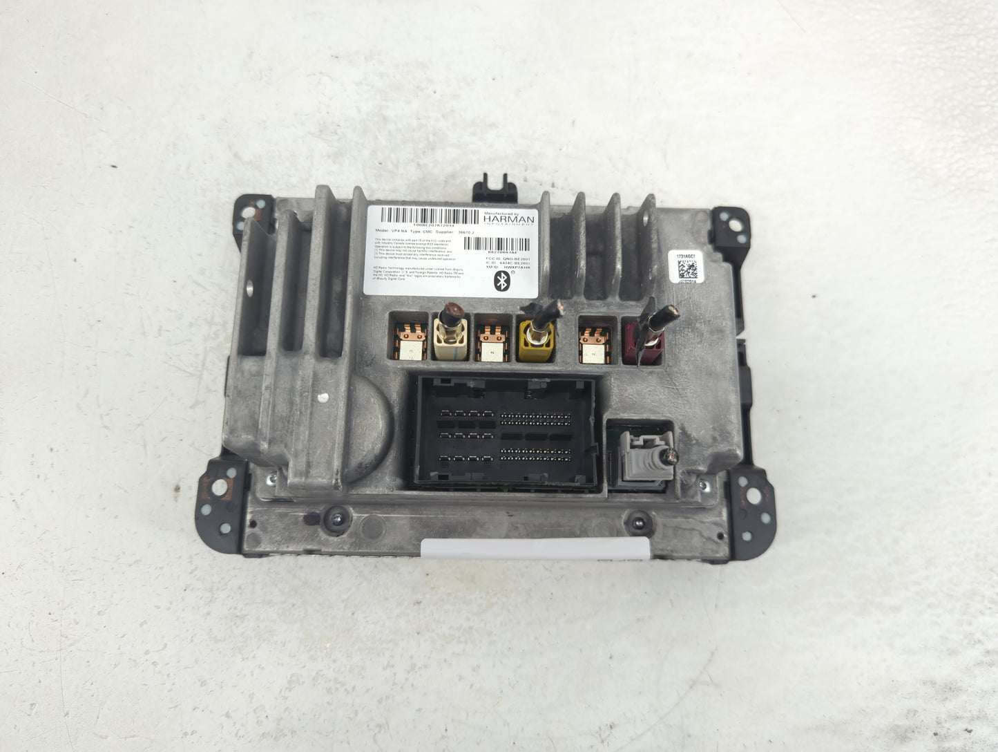 2017 Jeep Grand Cherokee Radio AM FM Cd Player Receiver Replacement P/N:68270661AE Fits OEM Used Auto Parts - Oemusedautopar