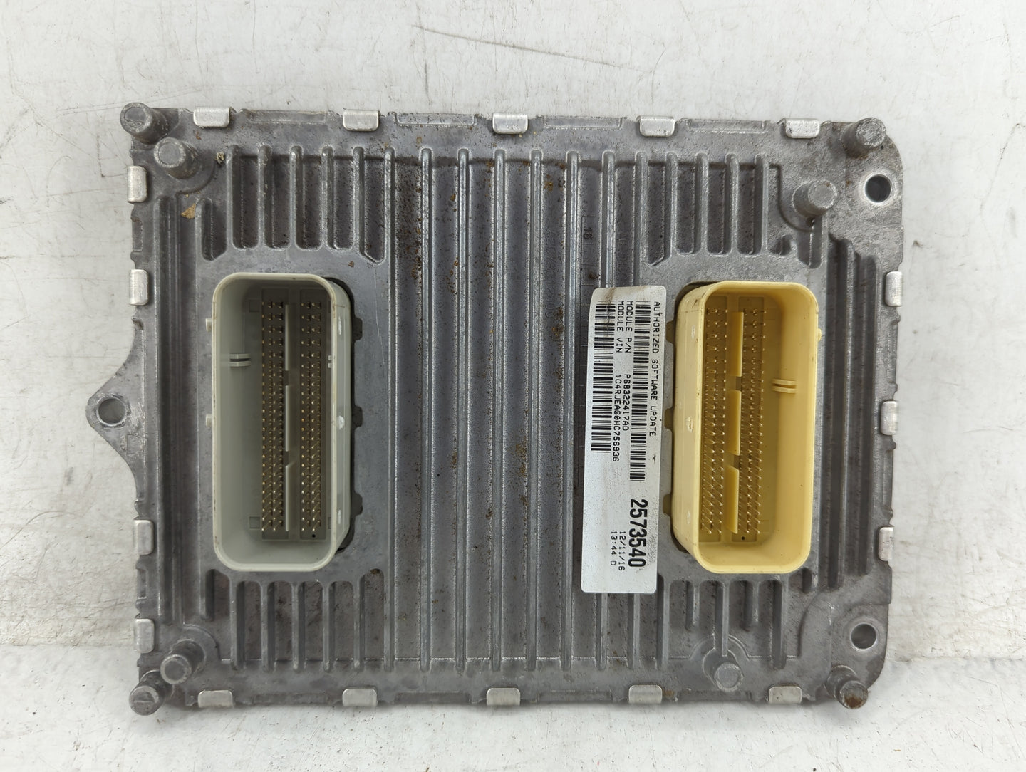 2016-2017 Jeep Grand Cherokee PCM Engine Control Computer ECU ECM PCU OEM P/N:P68243326AB Fits Fits 2016 2017 OEM Used Auto 