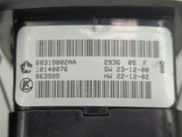 2016-2022 Jeep Grand Cherokee Master Power Window Switch Replacement Driver Side Left P/N:68319802AA Fits OEM Used Auto Part