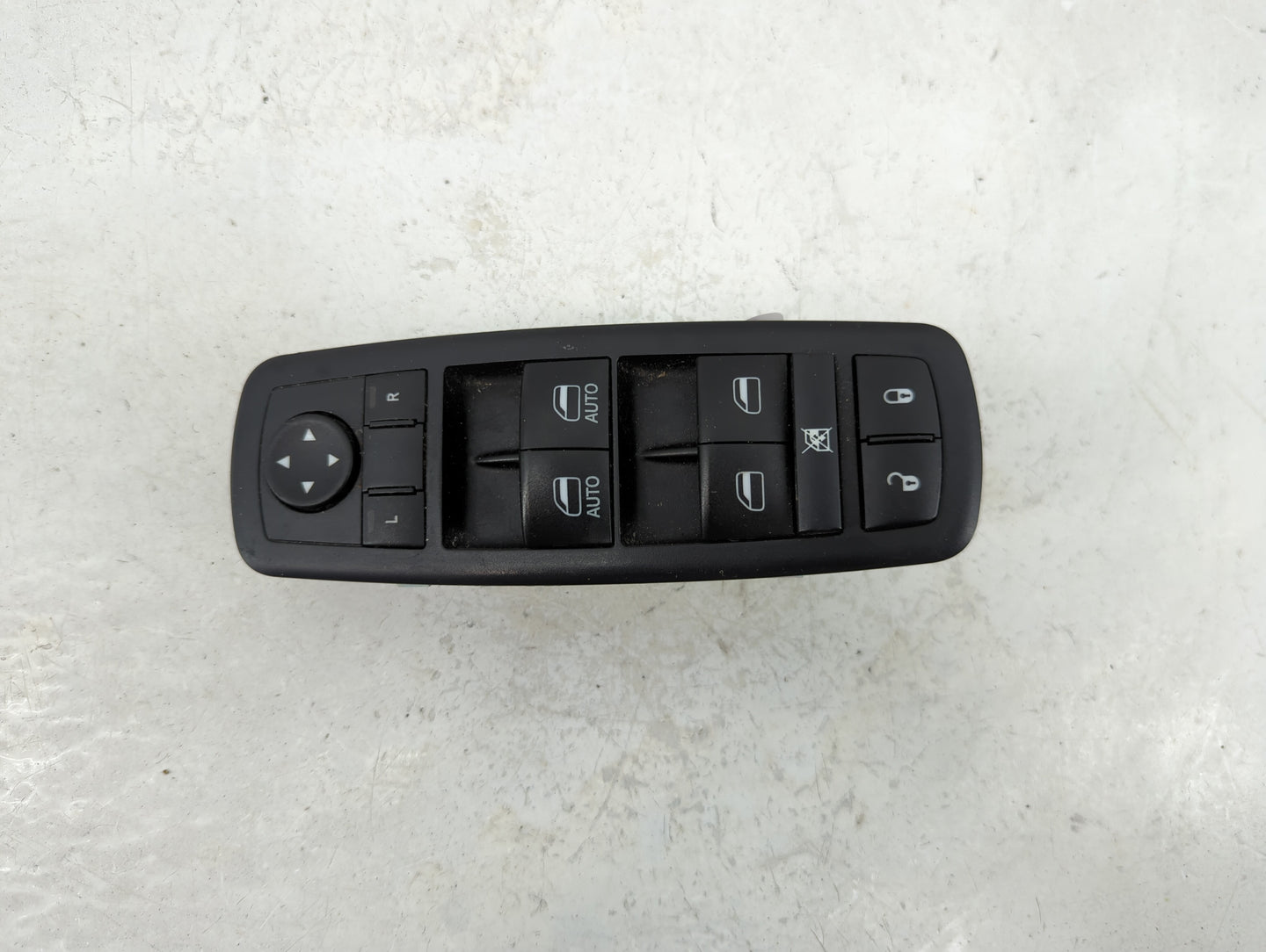 2016-2022 Jeep Grand Cherokee Master Power Window Switch Replacement Driver Side Left P/N:10140076 68319802AA Fits OEM Used 
