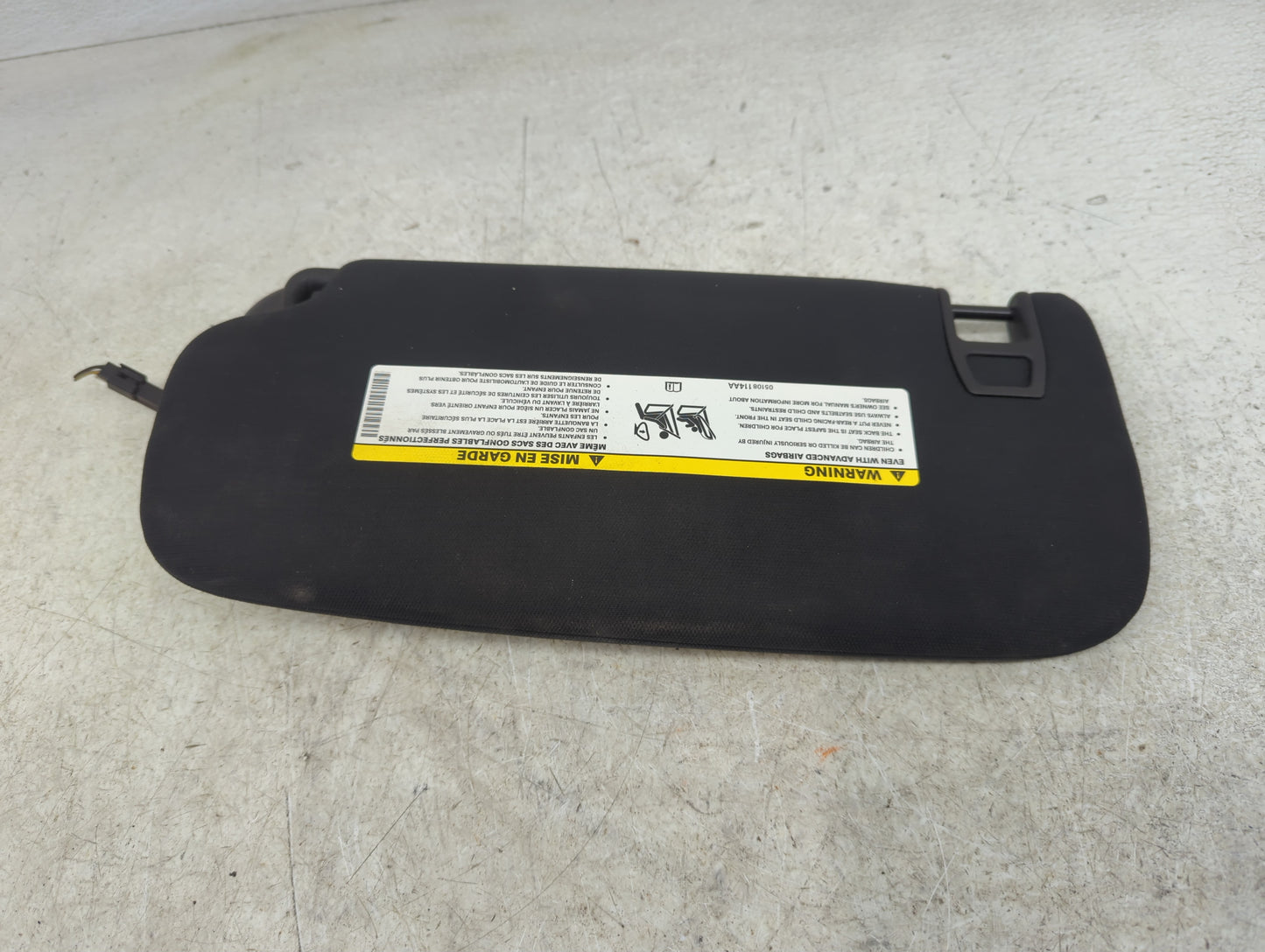 2014-2022 Jeep Grand Cherokee Sun Visor Shade Replacement Passenger Right Mirror Fits OEM Used Auto Parts - Oemusedautoparts