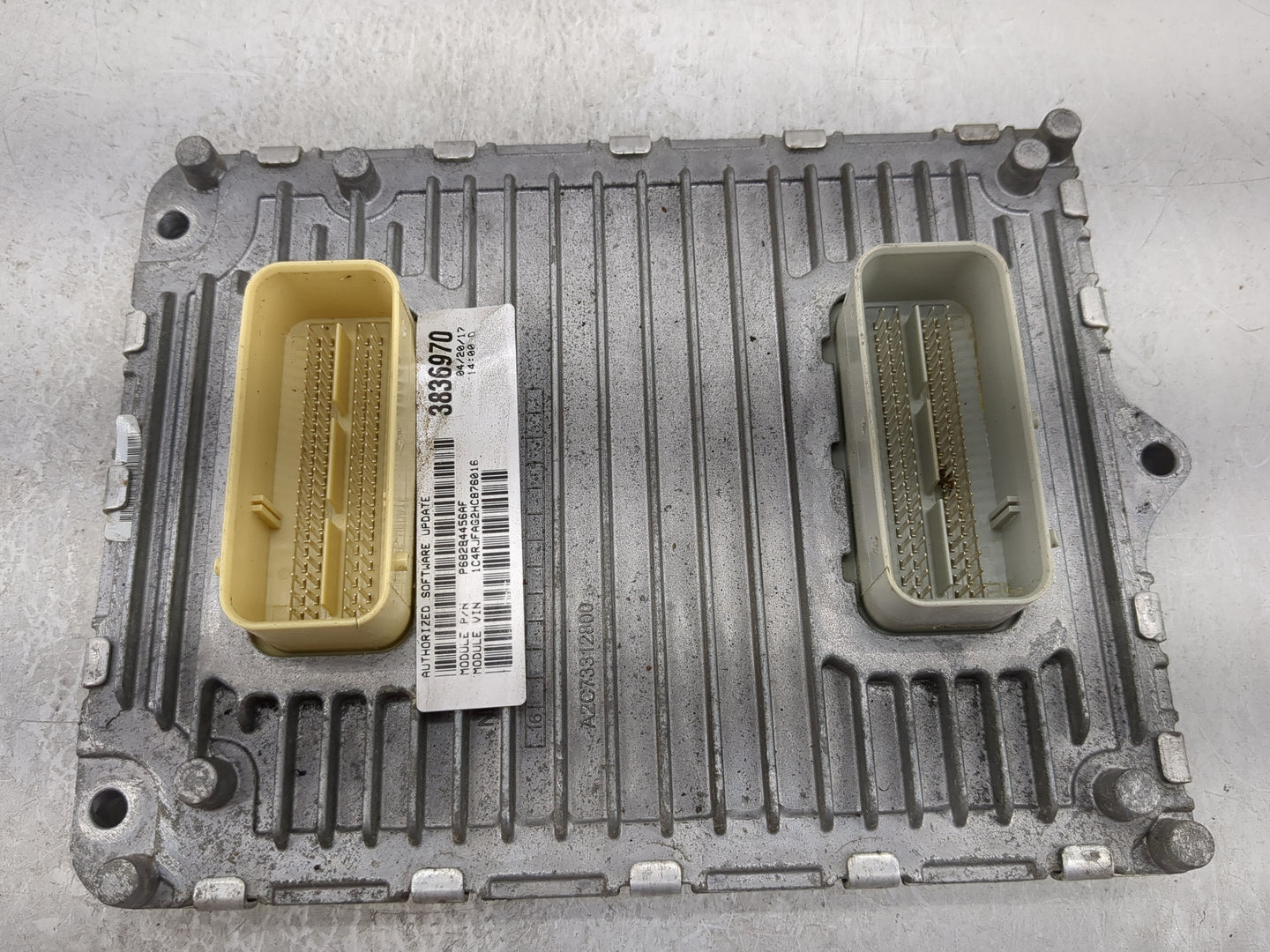 2016-2017 Jeep Grand Cherokee PCM Engine Control Computer ECU ECM PCU OEM P/N:P68284456AF P68243326AB Fits Fits 2016 2017 OE