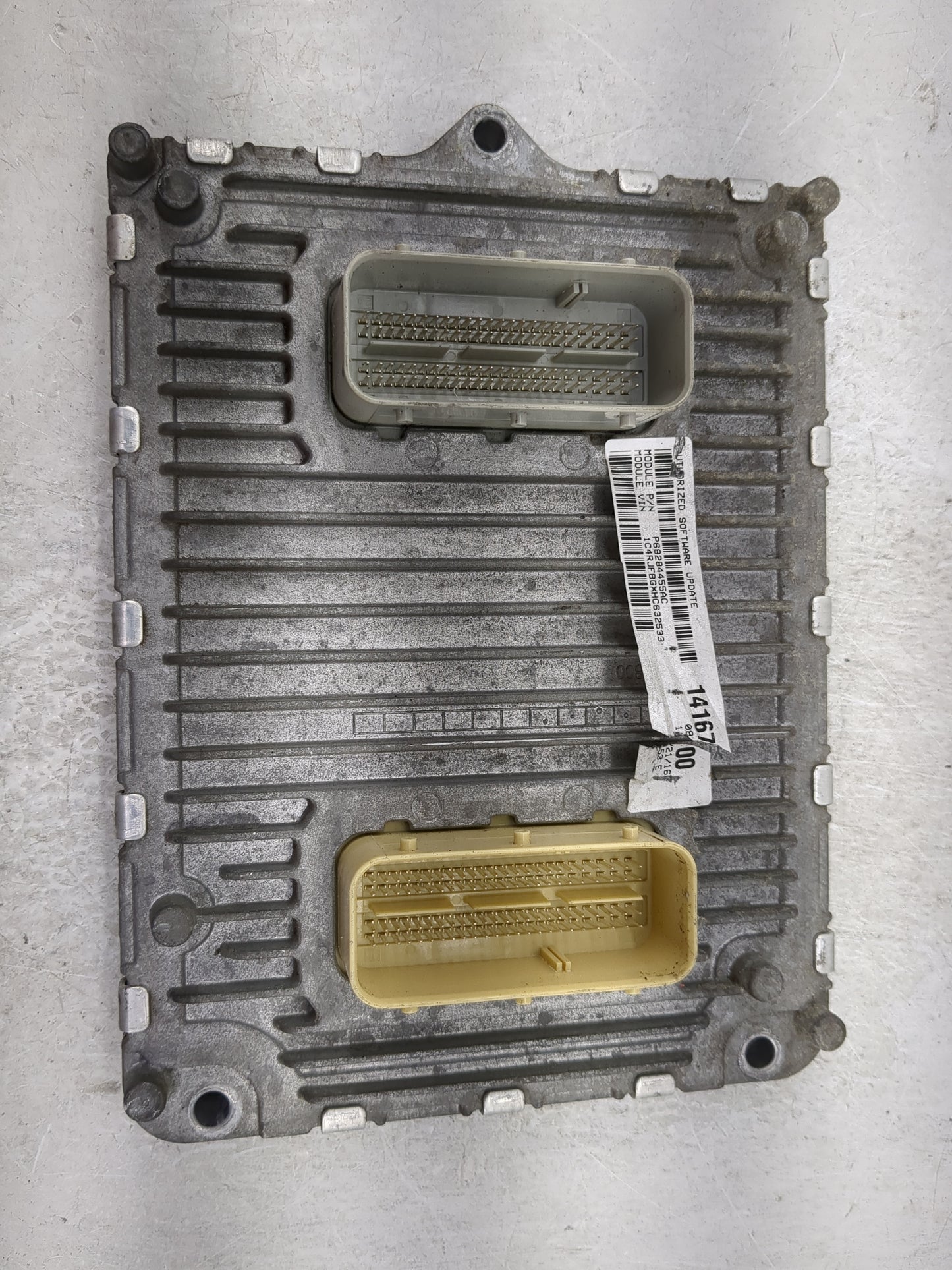 2016-2017 Jeep Grand Cherokee PCM Engine Control Computer ECU ECM PCU OEM P/N:P68243326AB P68284455AC Fits Fits 2016 2017 OE