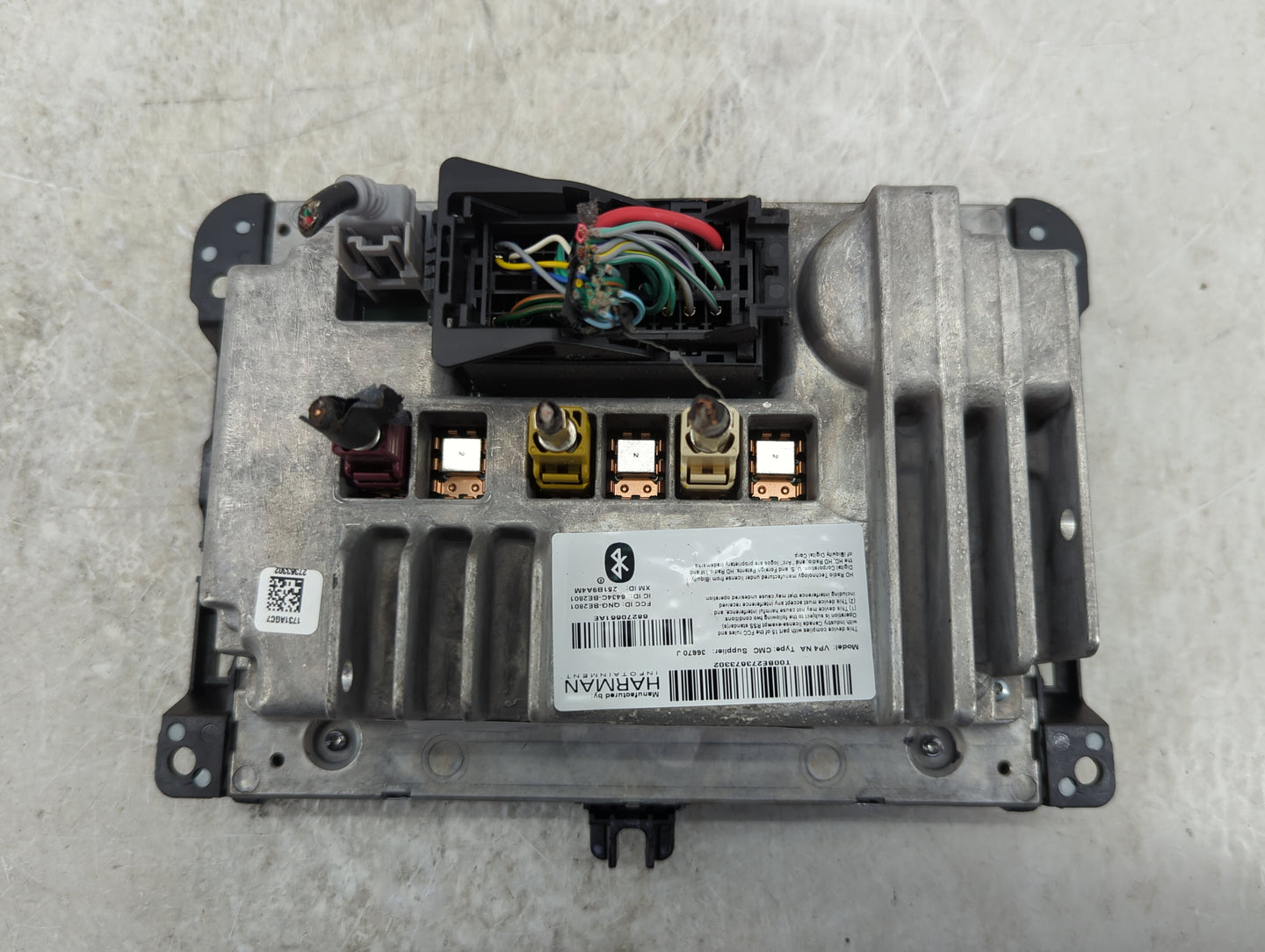 2017 Jeep Grand Cherokee Radio AM FM Cd Player Receiver Replacement P/N:68267336AC QNG-BE2801, 6434C-BE2801, T008E27367330Z 
