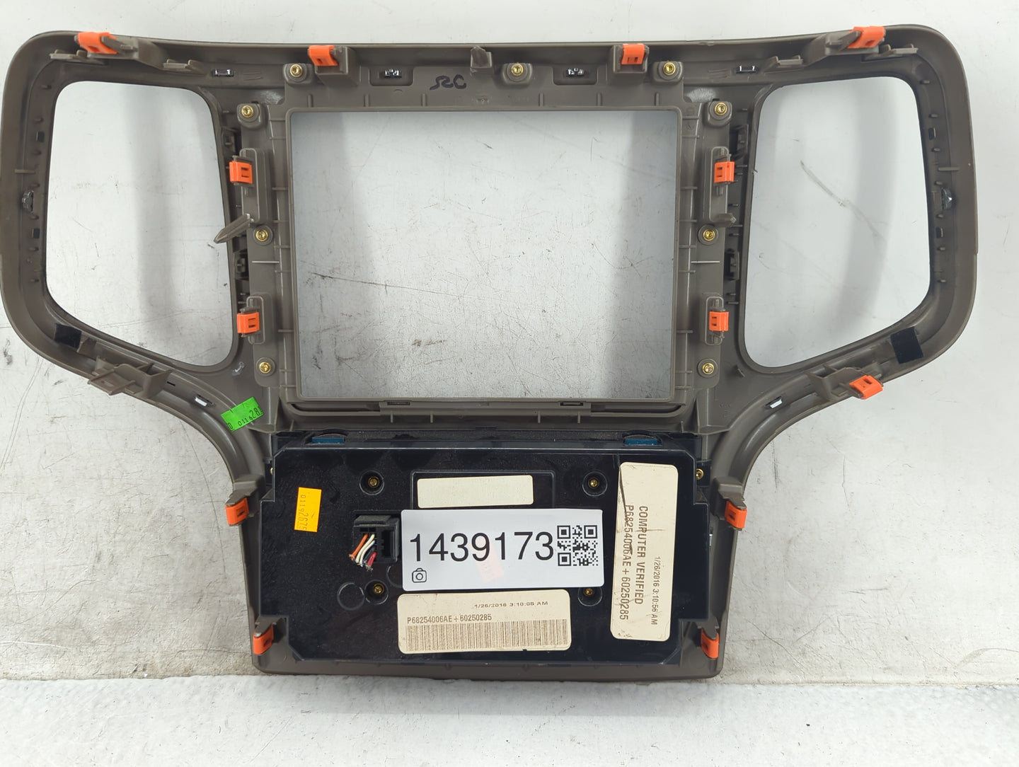 2016-2017 Jeep Grand Cherokee Climate Control Module Temperature AC/Heater Replacement P/N:P68254006AE 60250285 Fits OEM Use