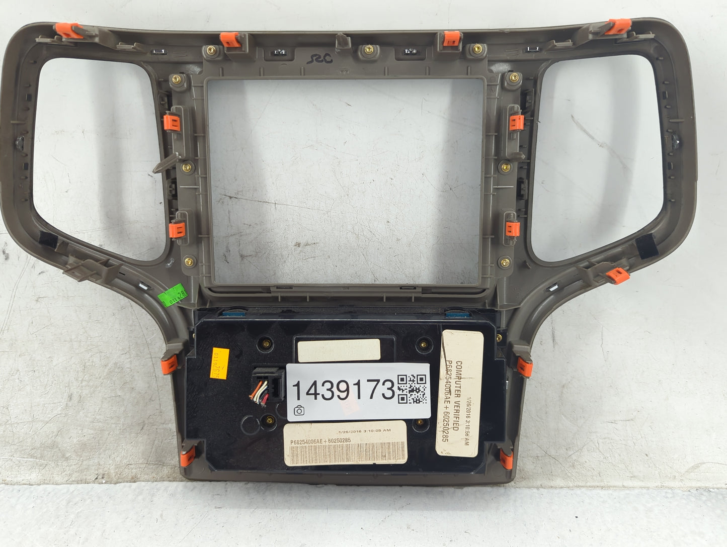 2016-2017 Jeep Grand Cherokee Climate Control Module Temperature AC/Heater Replacement P/N:P68254006AE 60250285 Fits OEM Use