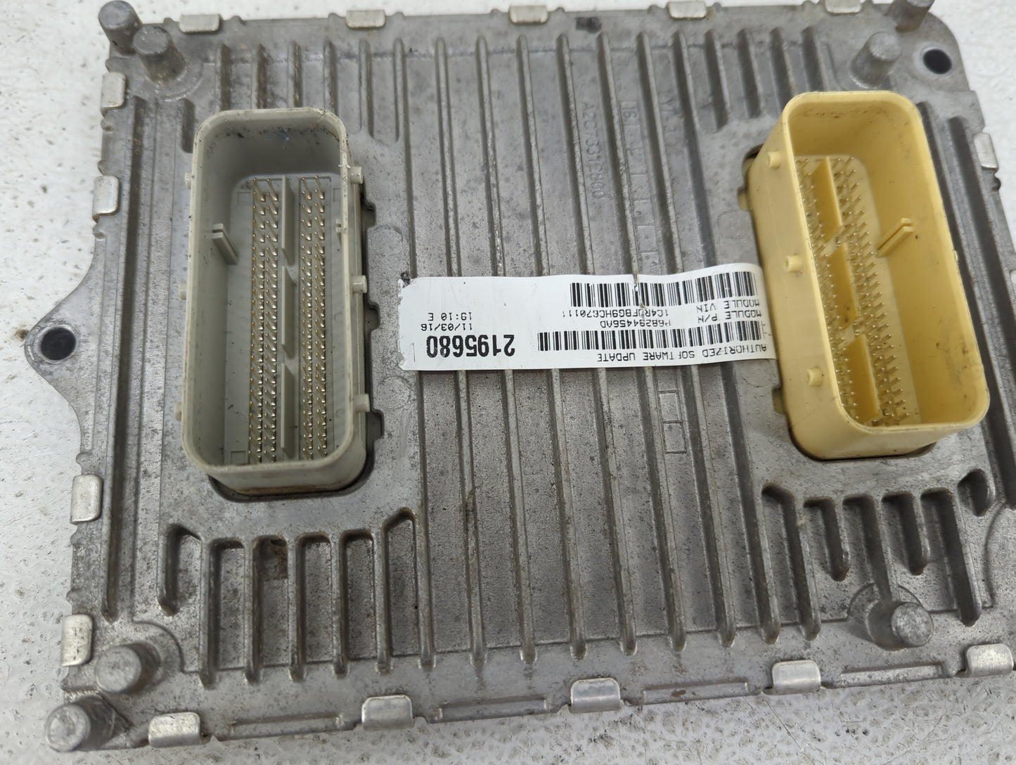 2016-2017 Jeep Grand Cherokee PCM Engine Control Computer ECU ECM PCU OEM P/N:P68243326AB 68281456AD Fits Fits 2016 2017 OEM