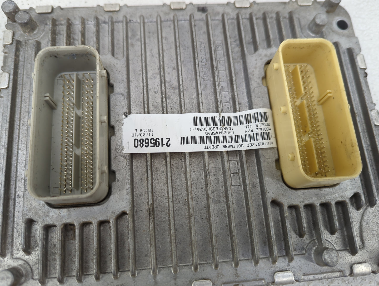 2016-2017 Jeep Grand Cherokee PCM Engine Control Computer ECU ECM PCU OEM P/N:P68243326AB 68281456AD Fits Fits 2016 2017 OEM