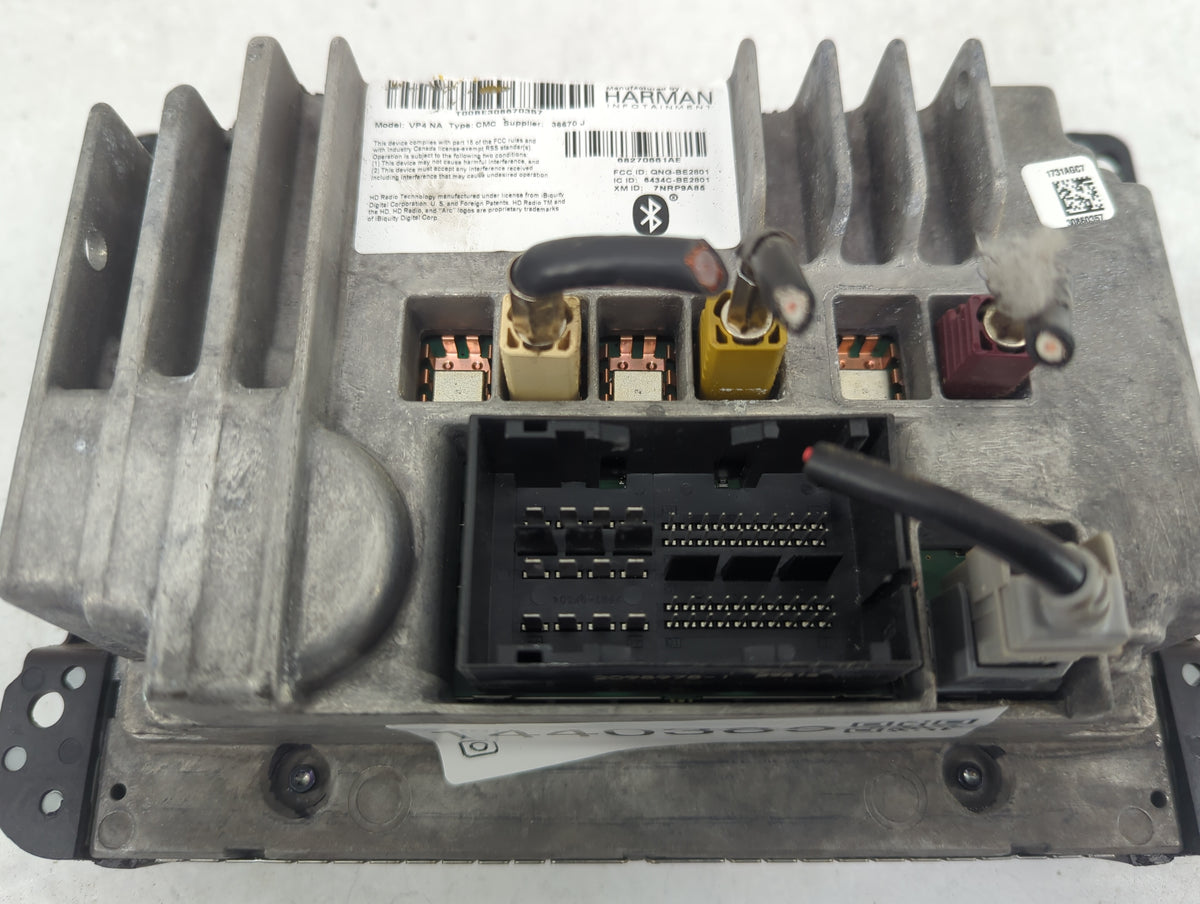 2017 Jeep Grand Cherokee Information Radio Display Screen 1440389 - Oemusedautoparts1.com