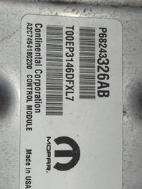 2016-2017 Jeep Grand Cherokee PCM Engine Control Computer ECU ECM PCU OEM P/N:P68243326AB T00EP3146DFXL7 Fits Fits 2016 2017