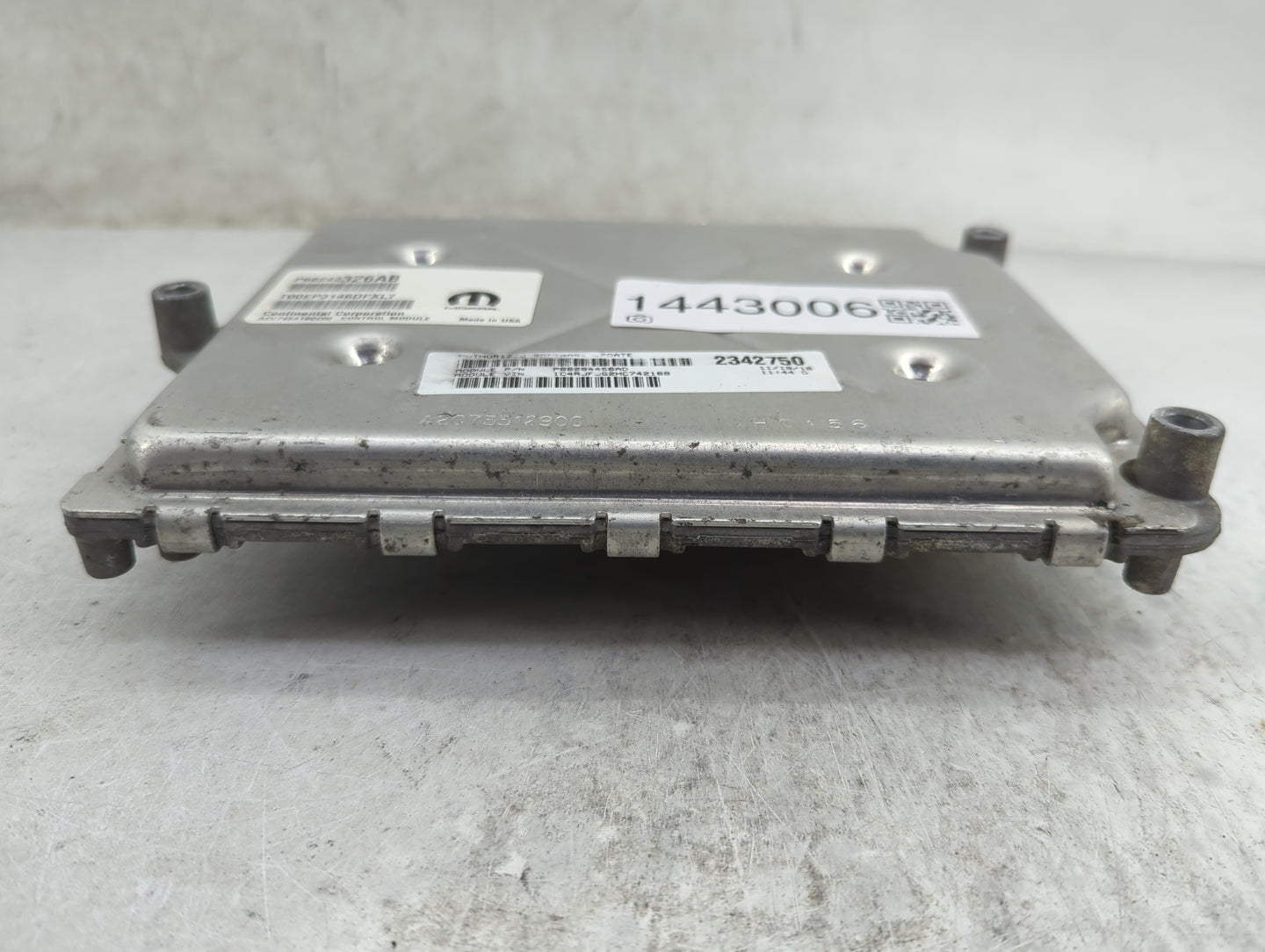 2016-2017 Jeep Grand Cherokee PCM Engine Control Computer ECU ECM PCU OEM P/N:P68243326AB T00EP3146DFXL7 Fits Fits 2016 2017